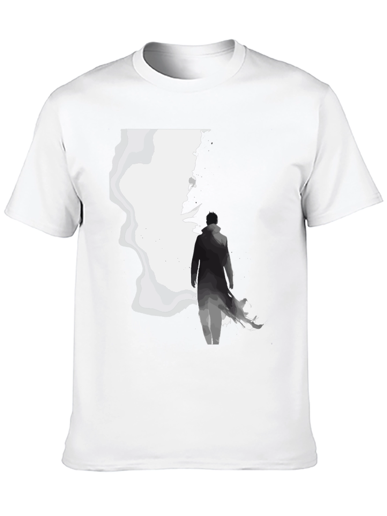 Silhouette Graphic Black T-Shirt