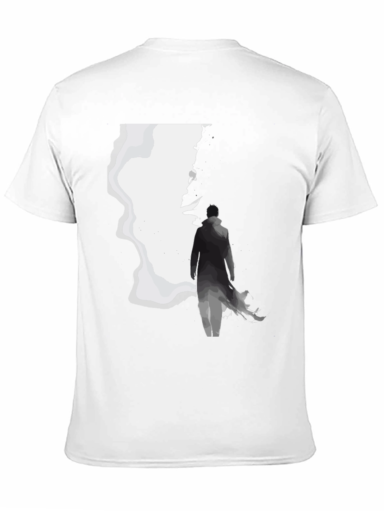 Silhouette Graphic Black T-Shirt