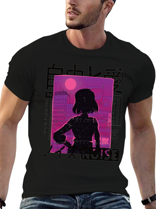 Anime Girl Aesthetic T-Shirt