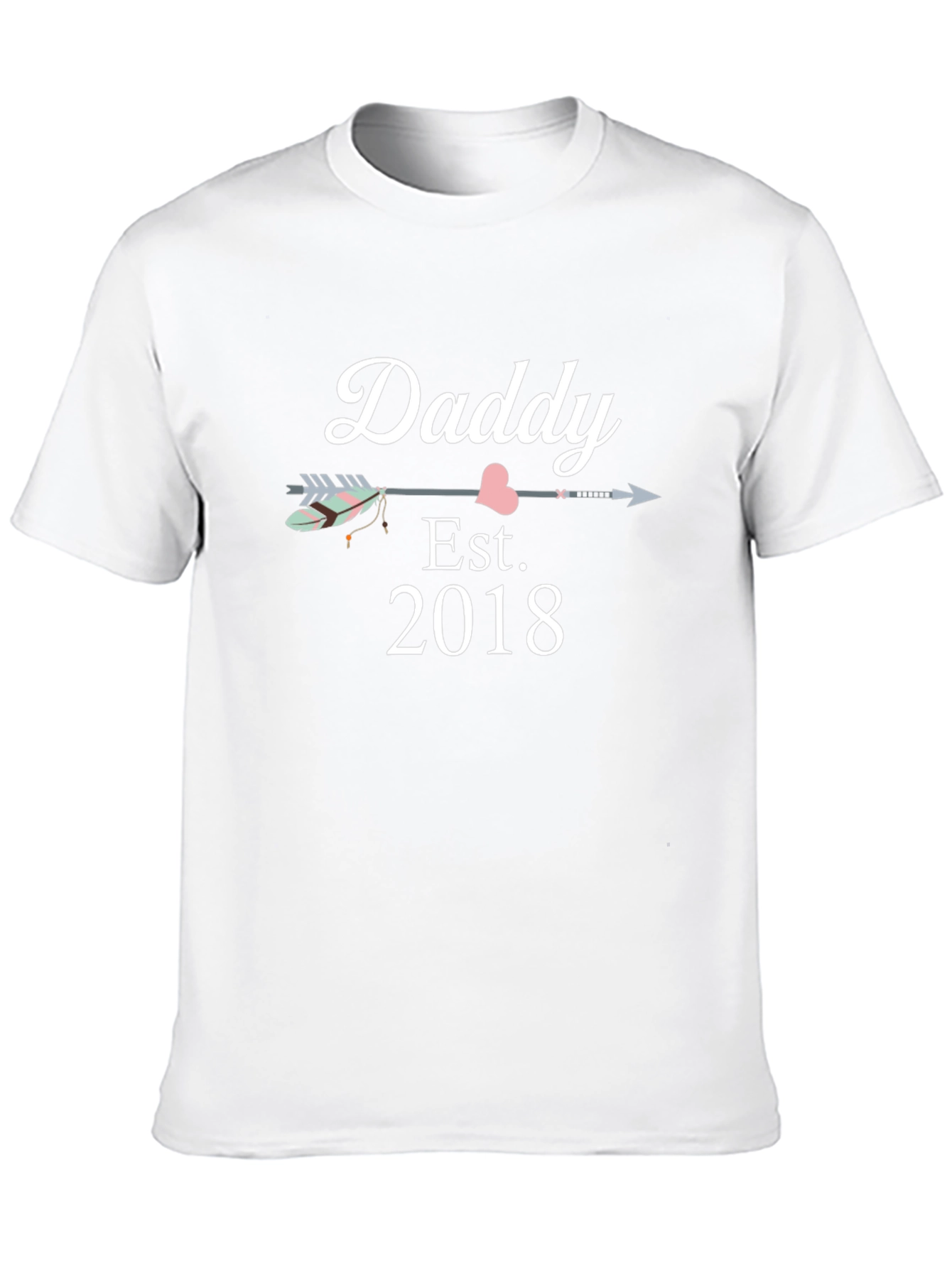 Daddy Est. 2018 T-Shirt - New Dad Gift