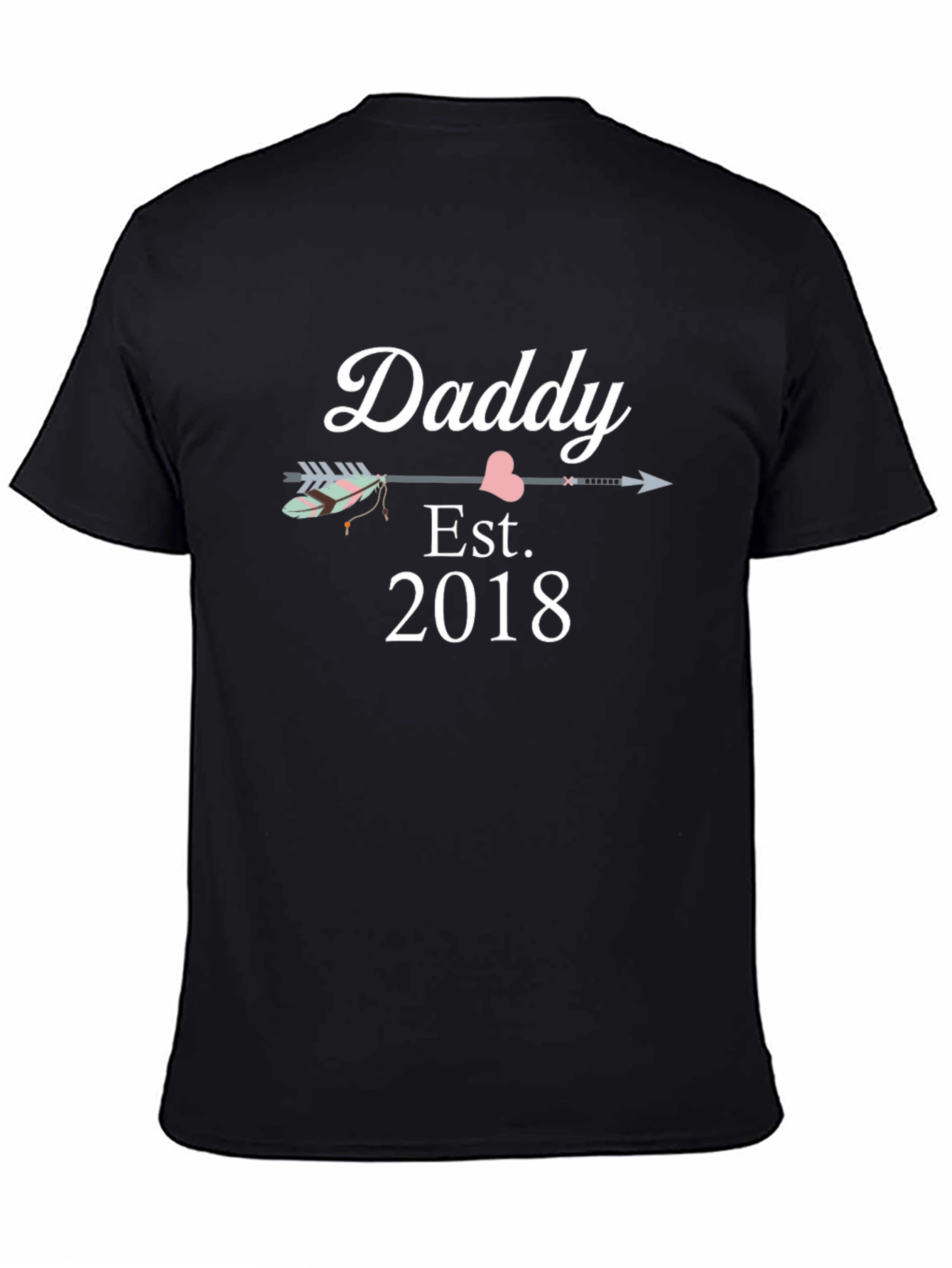 Daddy Est. 2018 T-Shirt - New Dad Gift