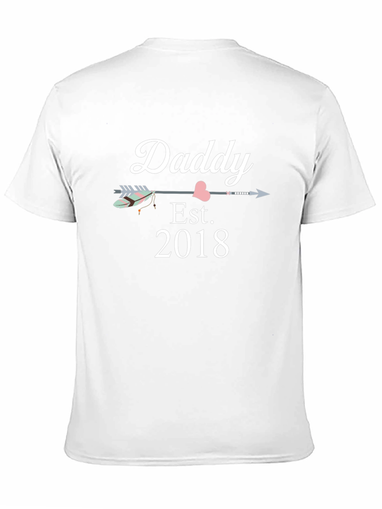 Daddy Est. 2018 T-Shirt - New Dad Gift