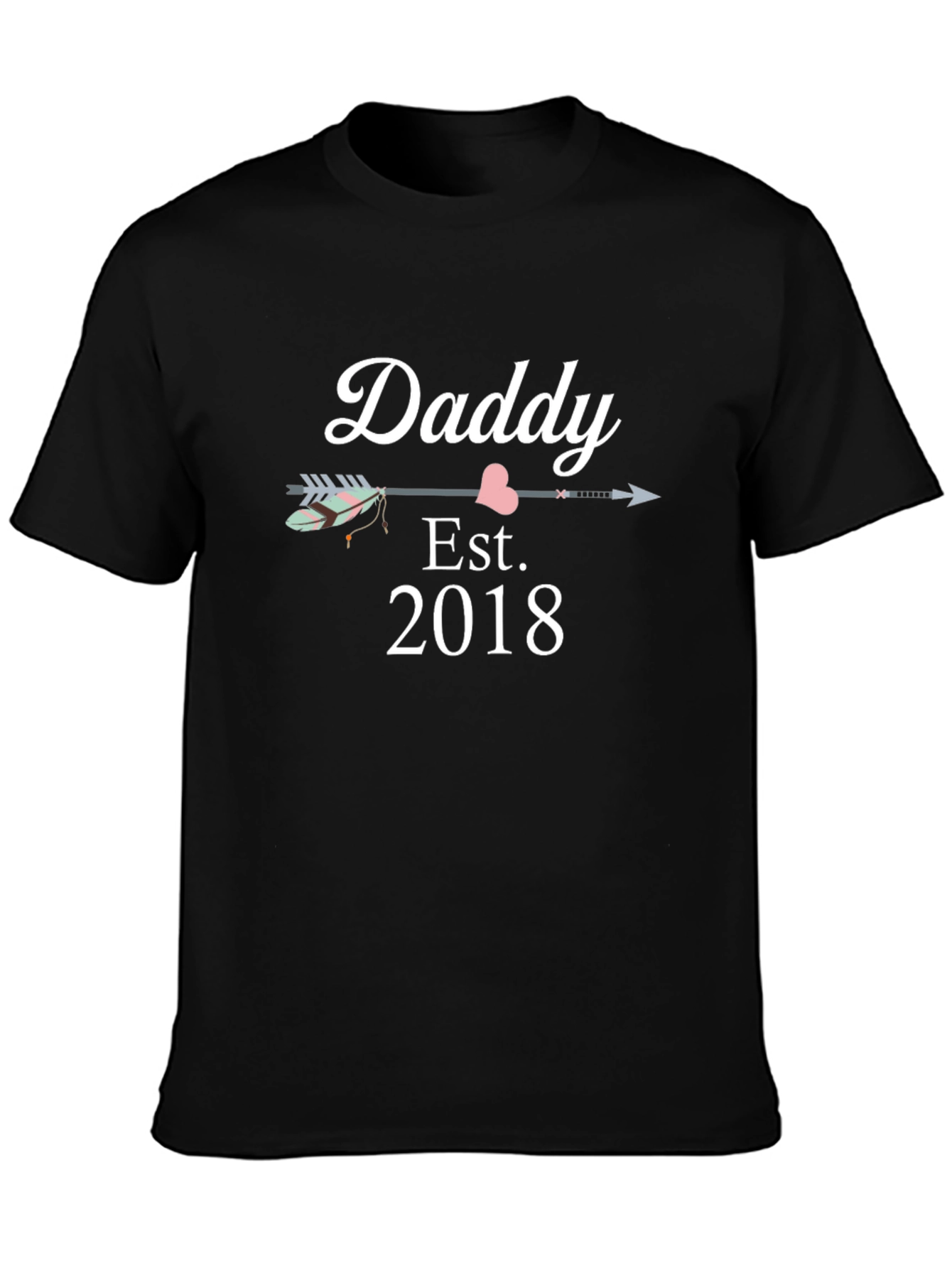 Daddy Est. 2018 T-Shirt - New Dad Gift