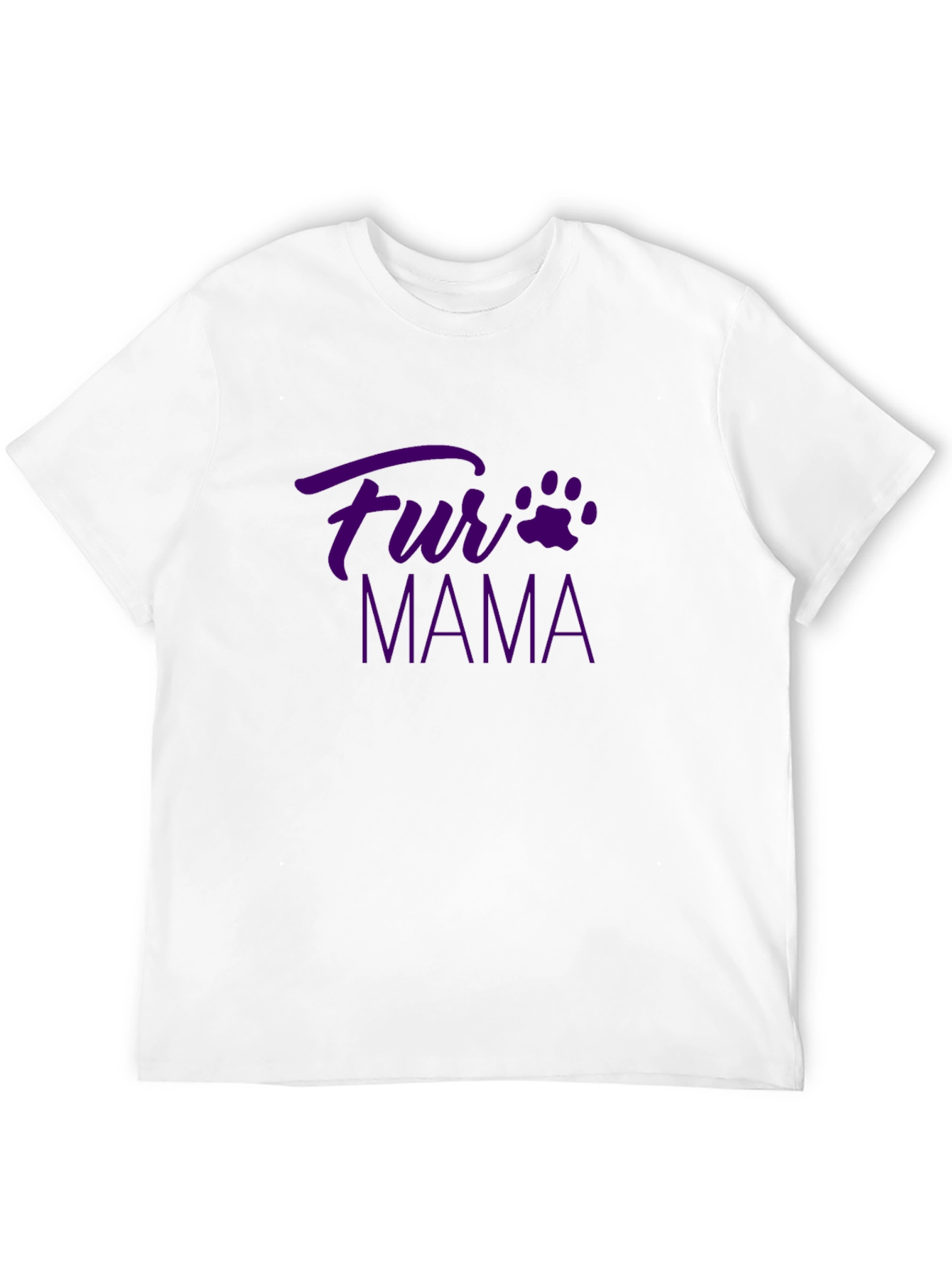 Fur Mama Graphic T-Shirt - Cute Pet Lover Tee