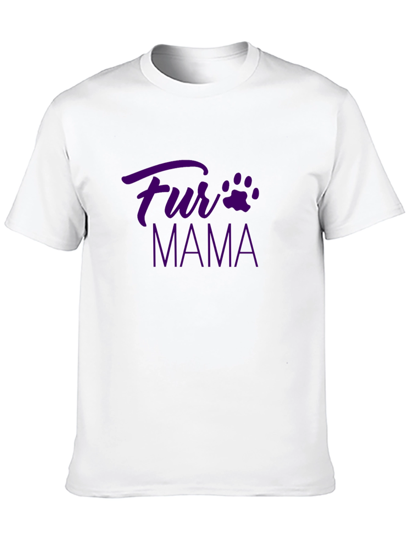 Fur Mama Graphic T-Shirt - Cute Pet Lover Tee