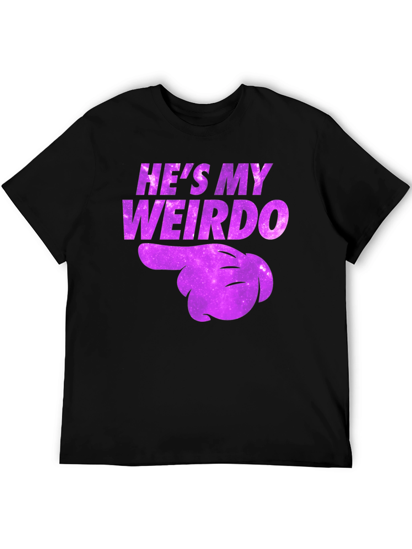 Hes My Weirdo Graphic Tee - Fun Couples T-Shirt