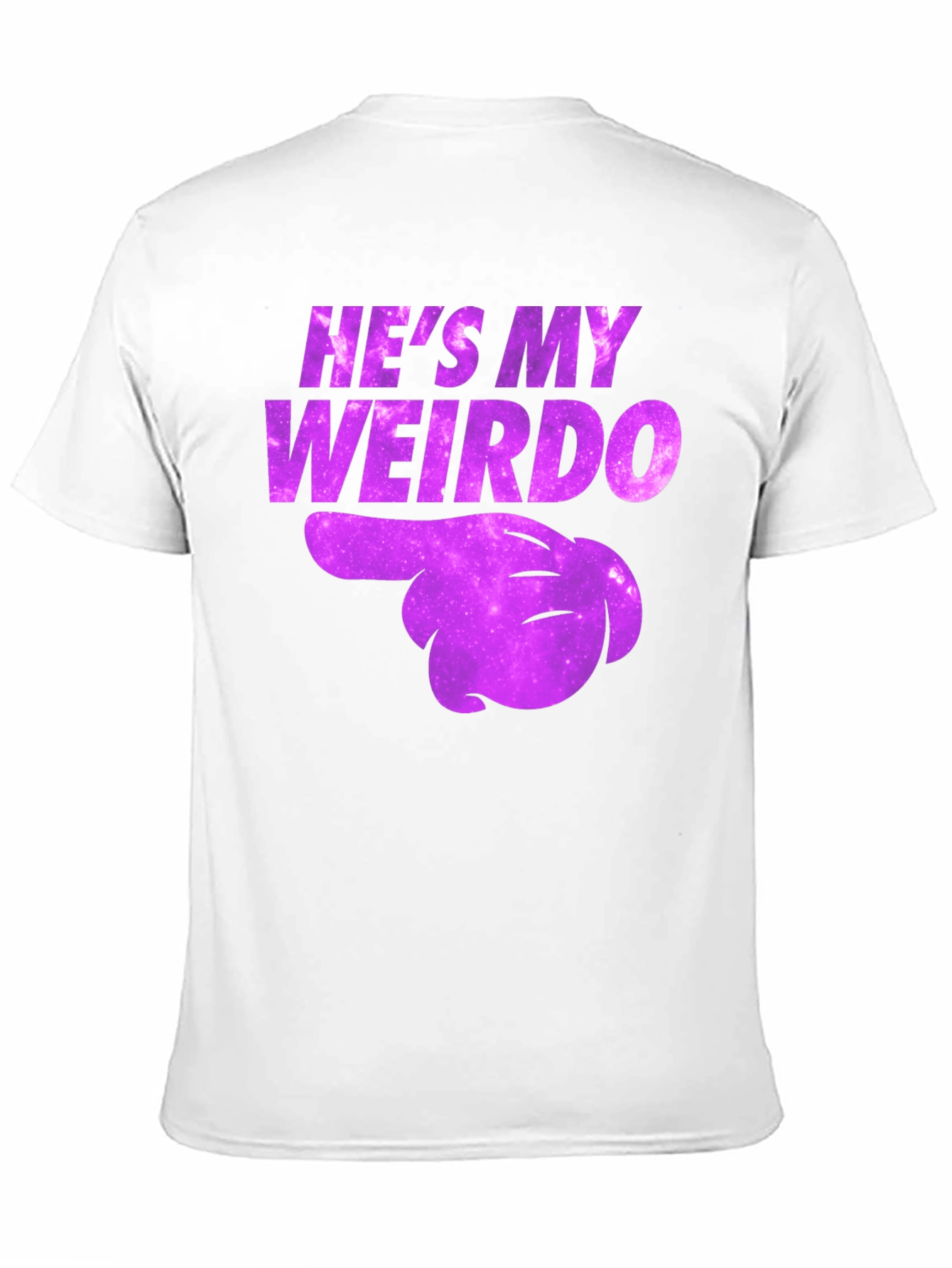 Hes My Weirdo Graphic Tee - Fun Couples T-Shirt