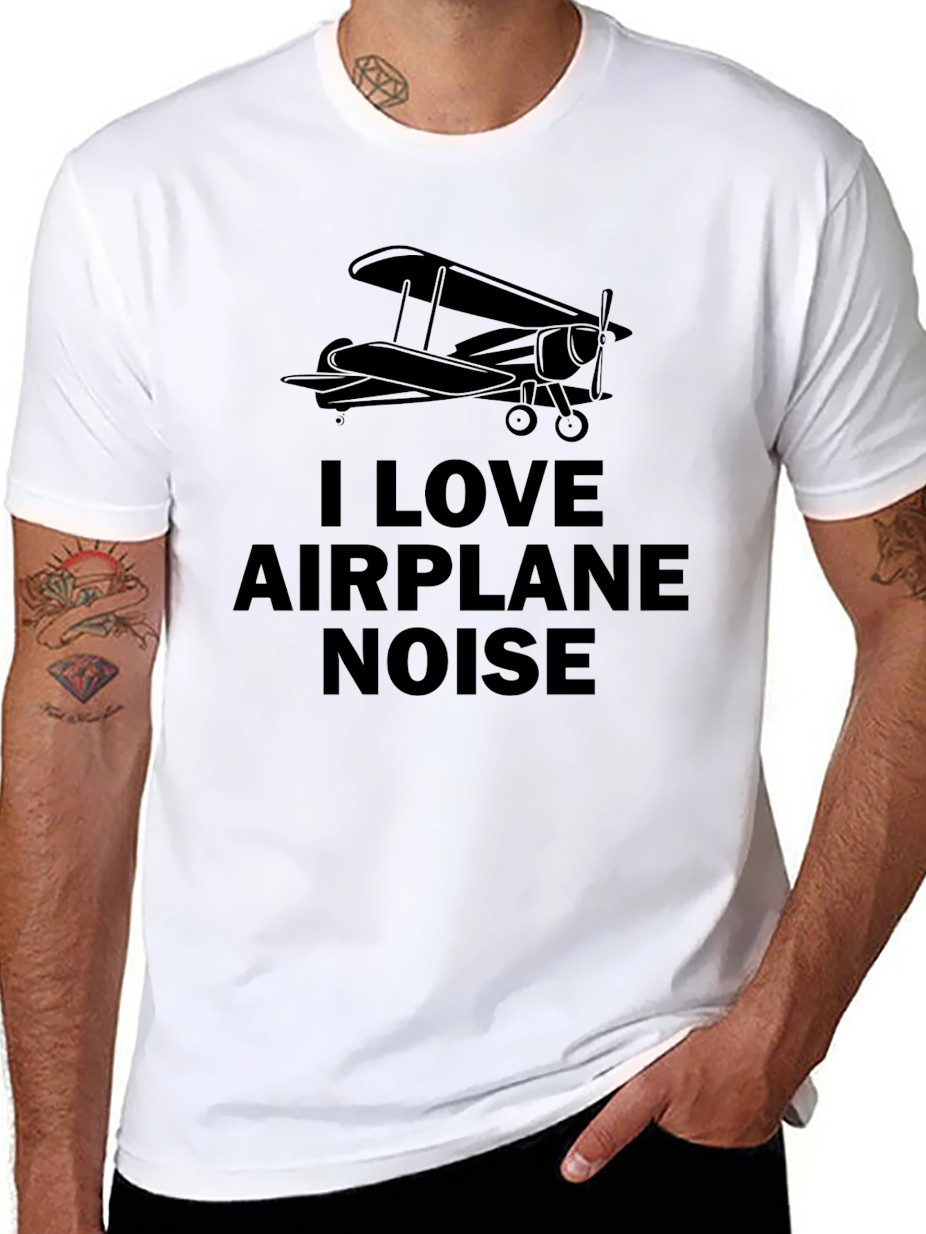 Airplane Noise T-Shirt - Aviation Enthusiast Tee