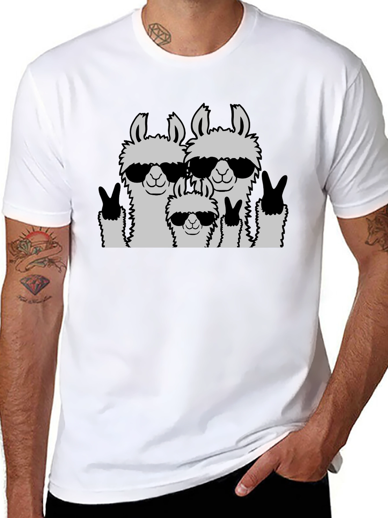 Llama Family T-Shirt