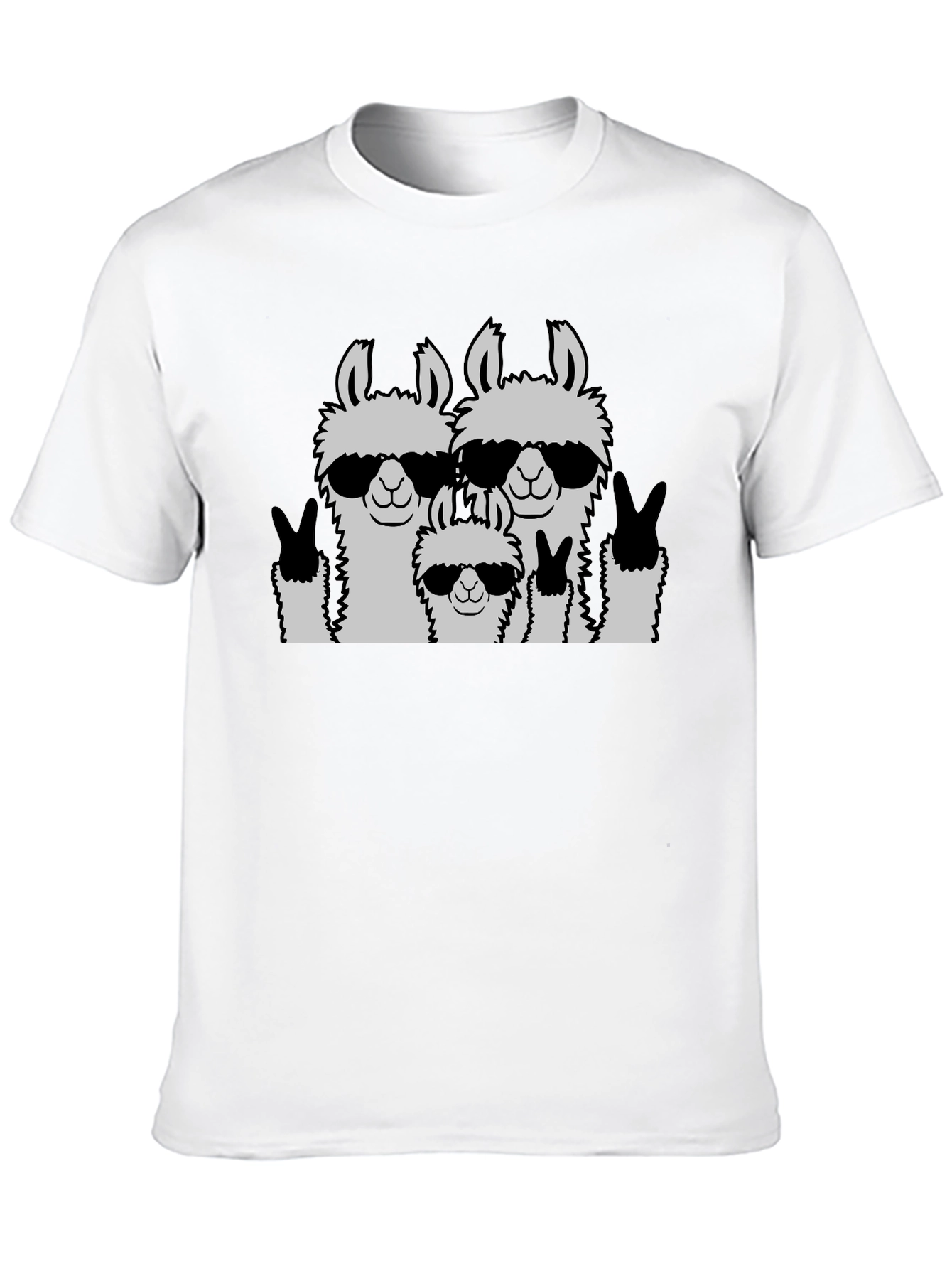 Llama Family T-Shirt
