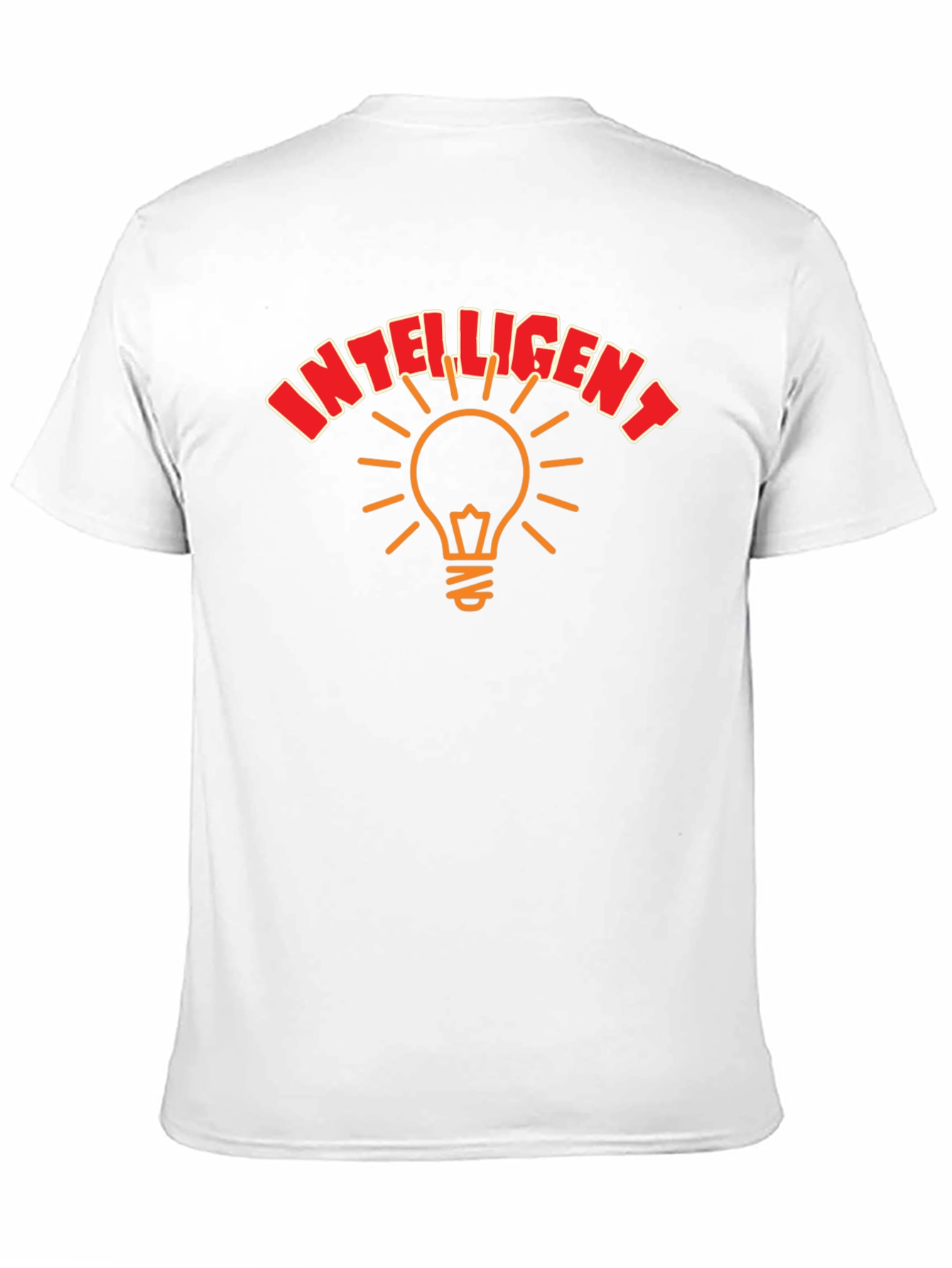 Intelligent Light Bulb Graphic T-Shirt