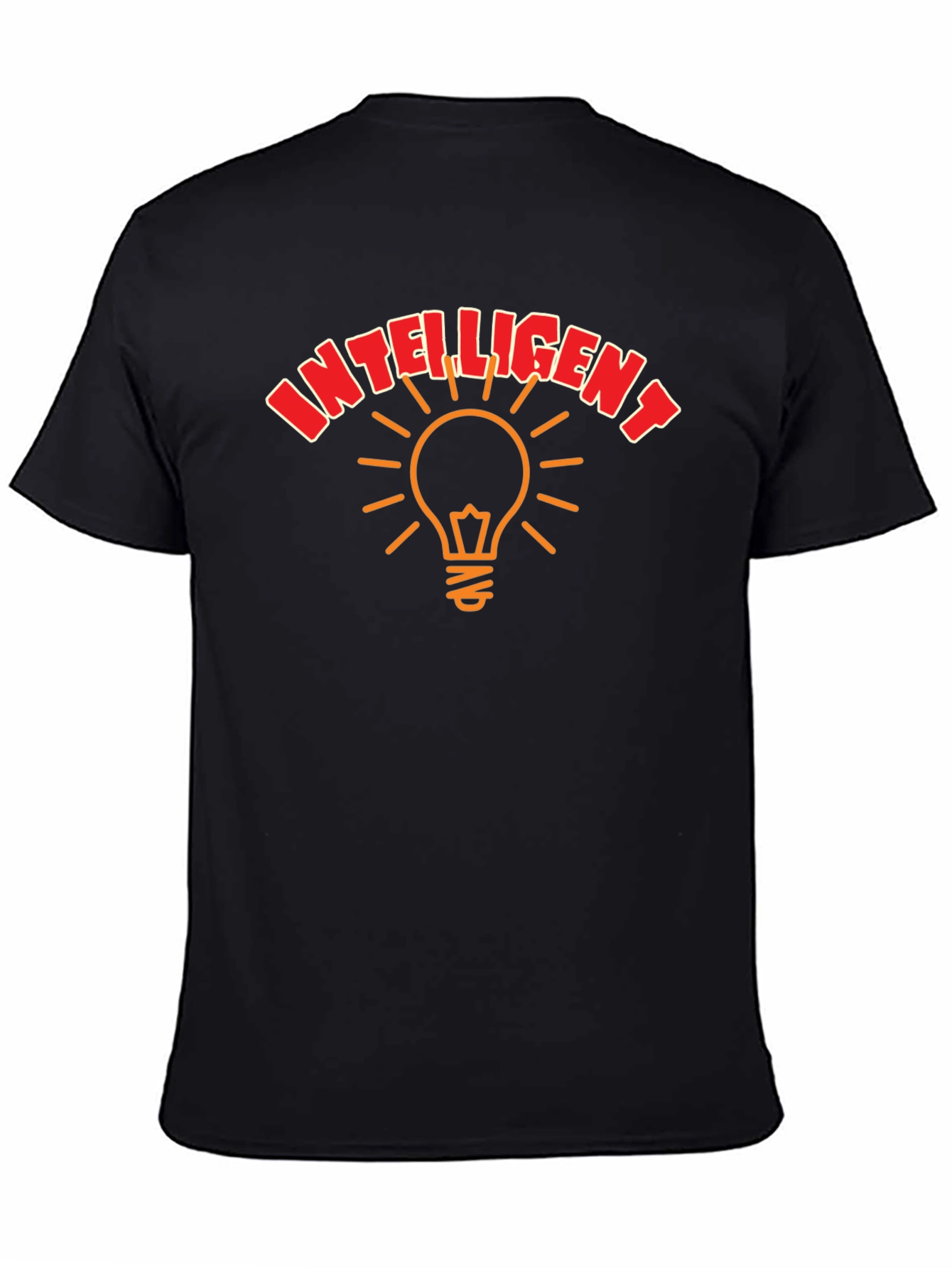 Intelligent Light Bulb Graphic T-Shirt