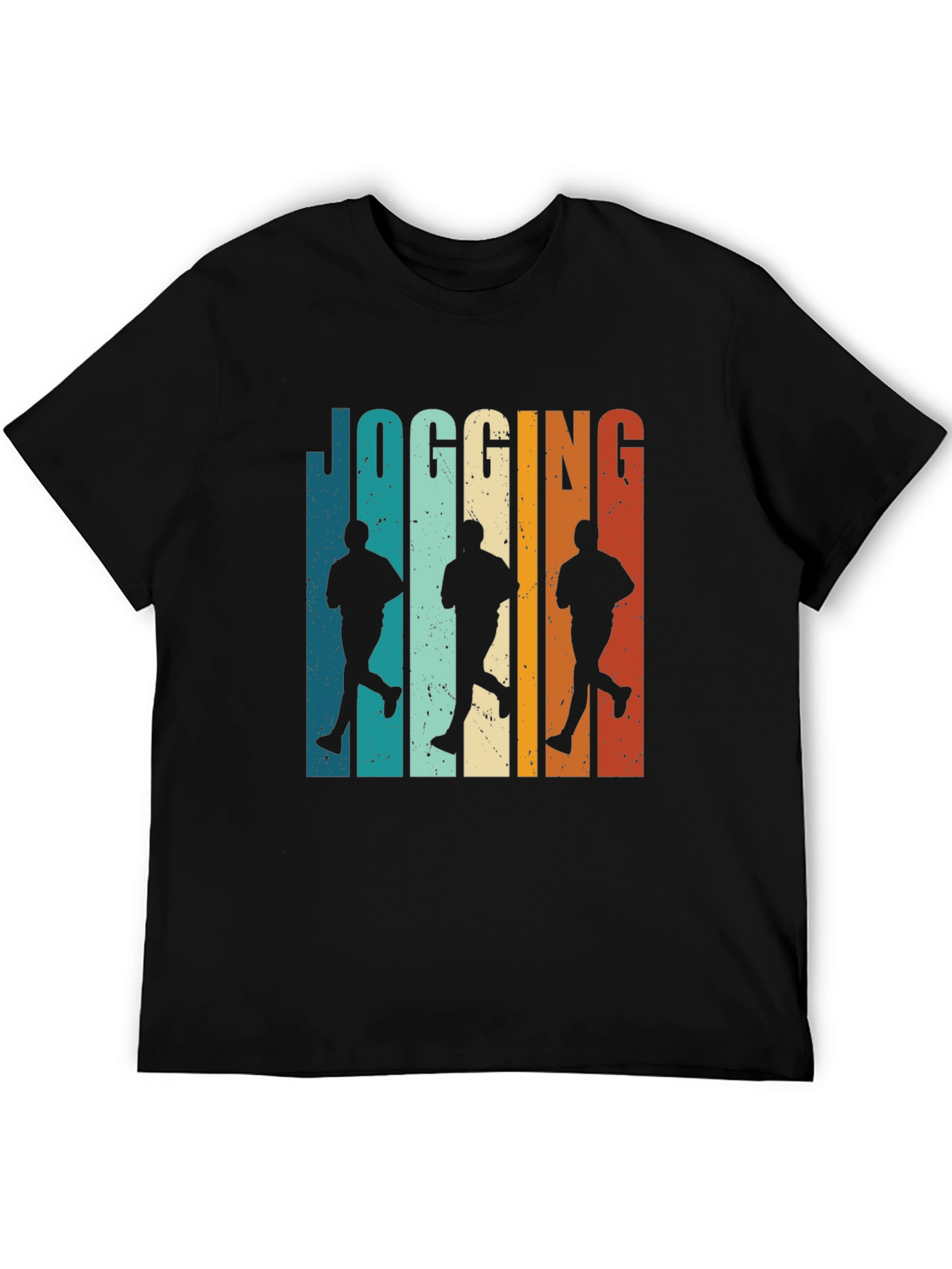 Retro Jogging Graphic Tee - Cool Runner Design
