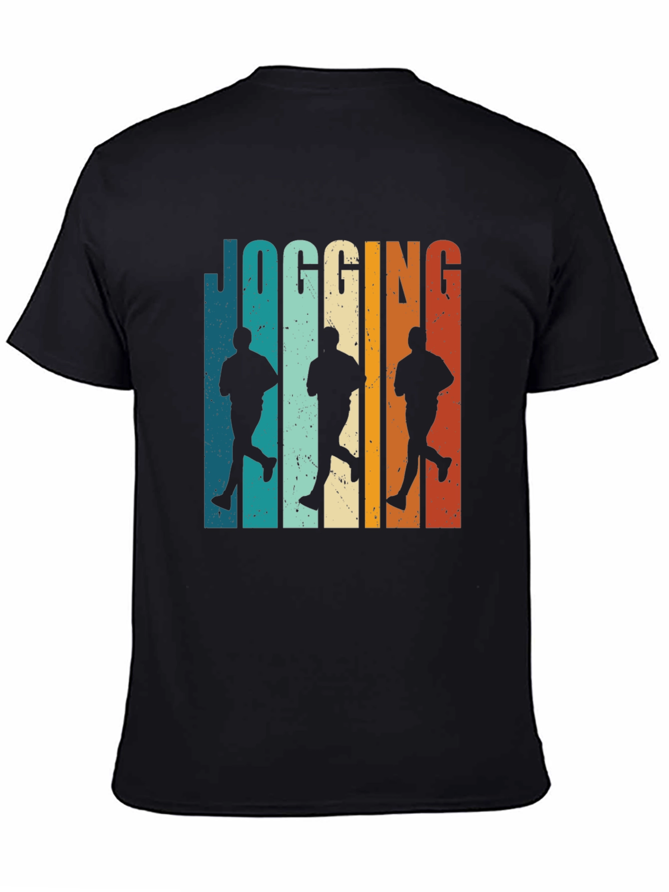 Retro Jogging Graphic Tee - Cool Runner Design