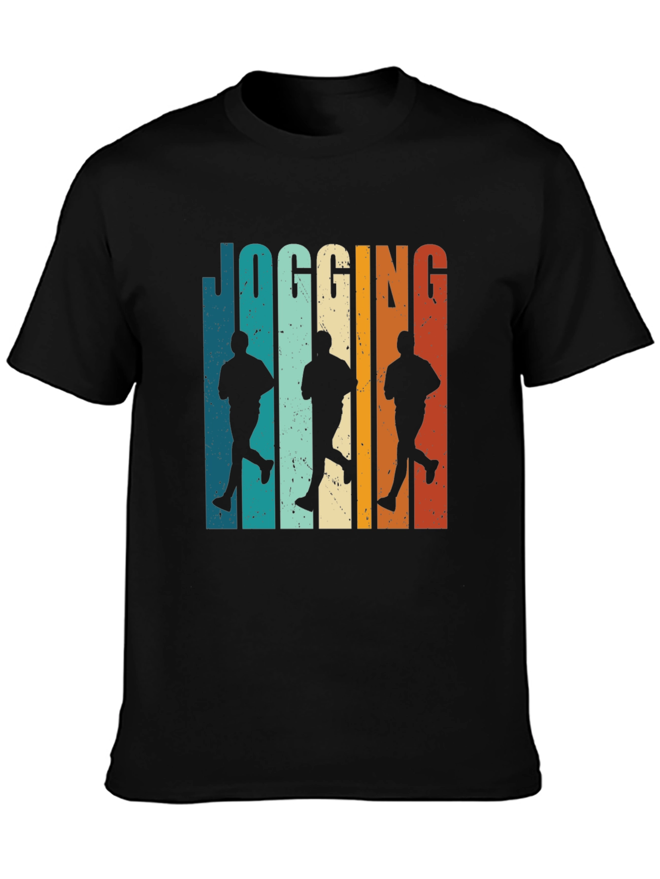 Retro Jogging Graphic Tee - Cool Runner Design