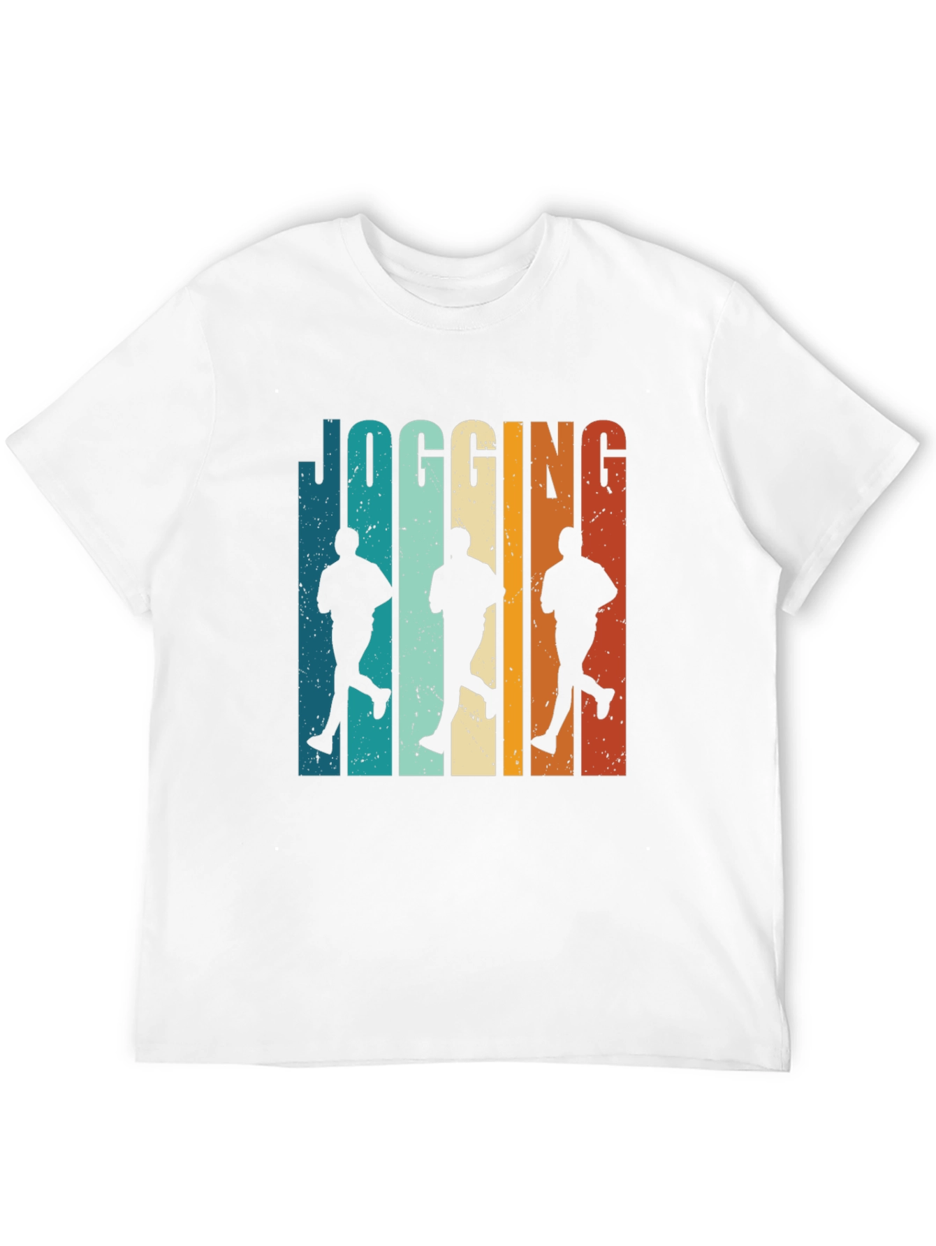Retro Jogging Graphic Tee - Cool Runner Design