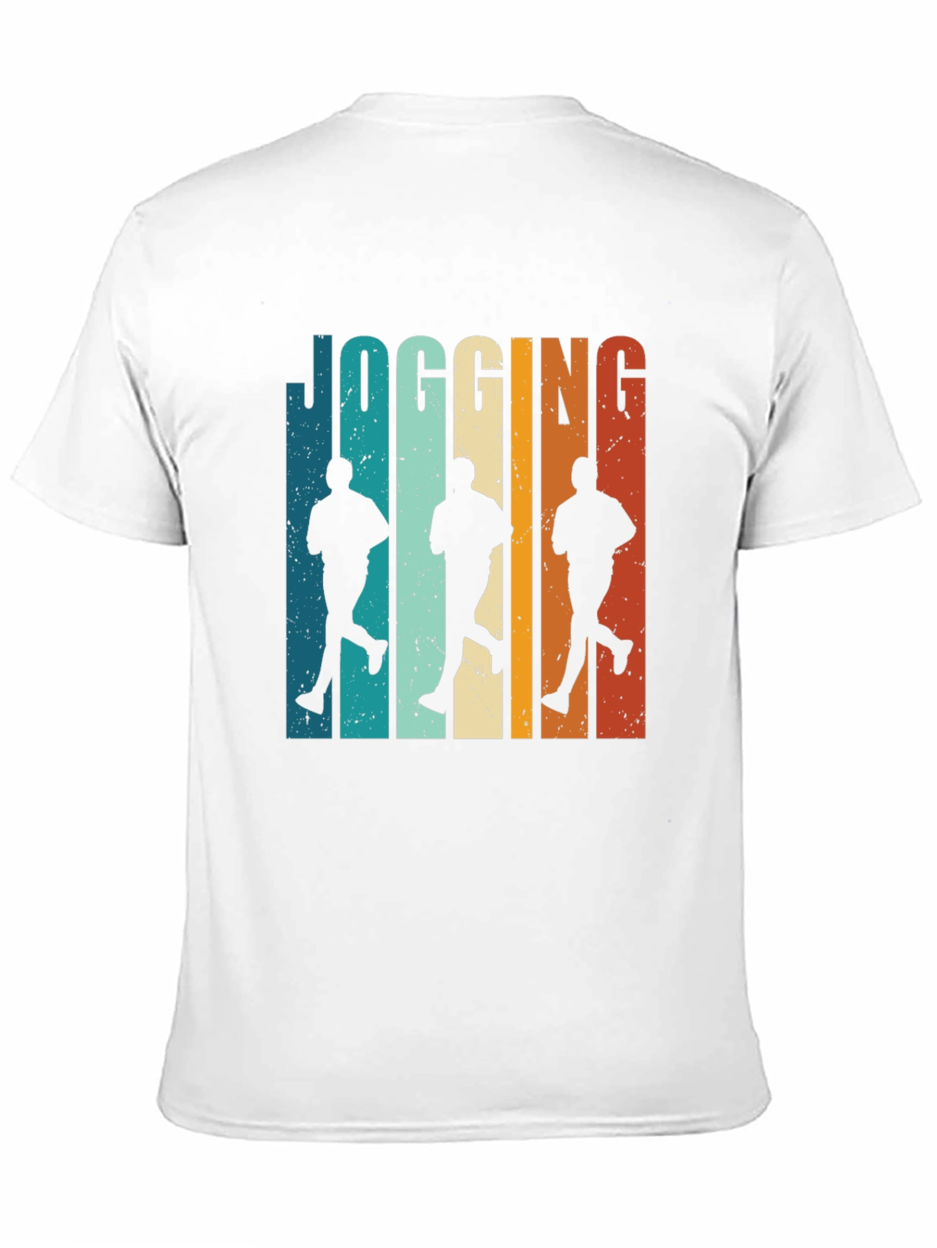Retro Jogging Graphic Tee - Cool Runner Design