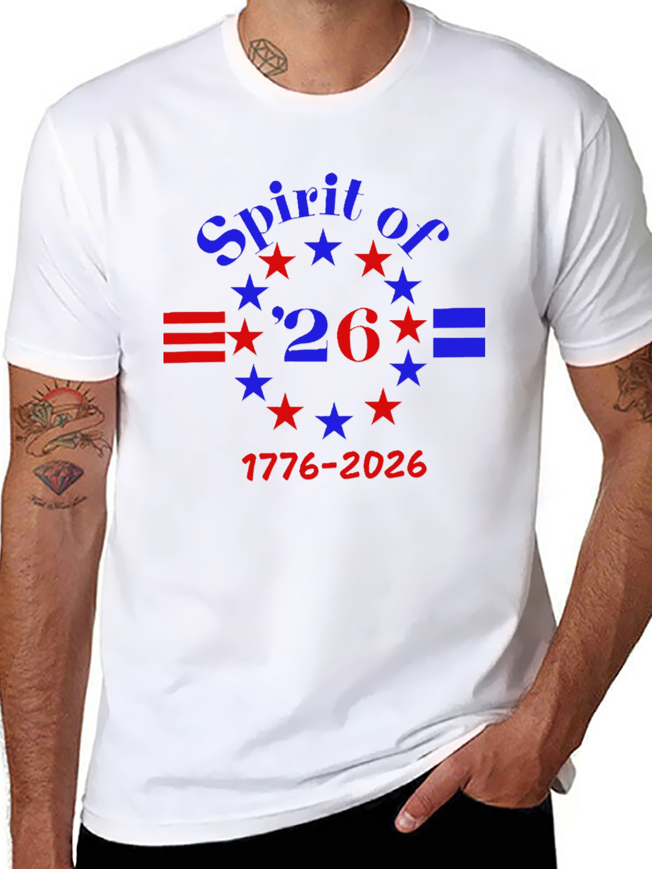 Spirit of 26 Patriotic T-Shirt