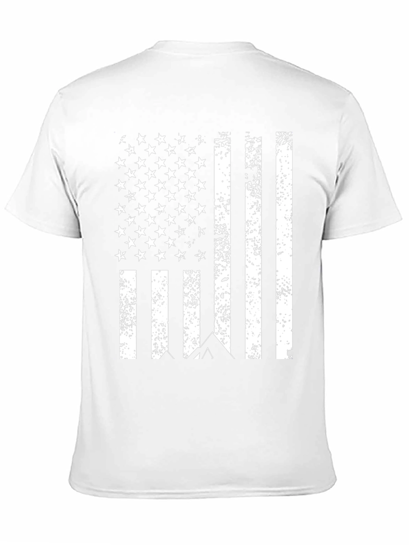 Patriotic Mountain Flag Graphic Tee