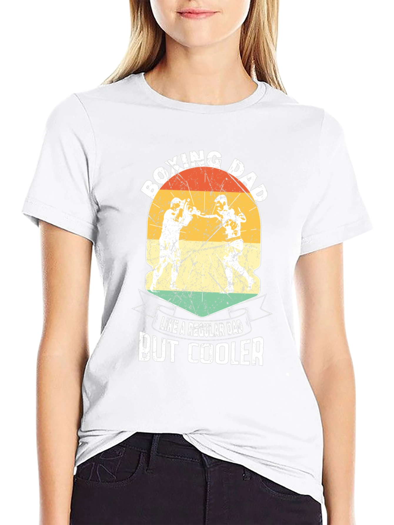 Boxing Dad T-Shirt - Cooler Than Regular Dads!