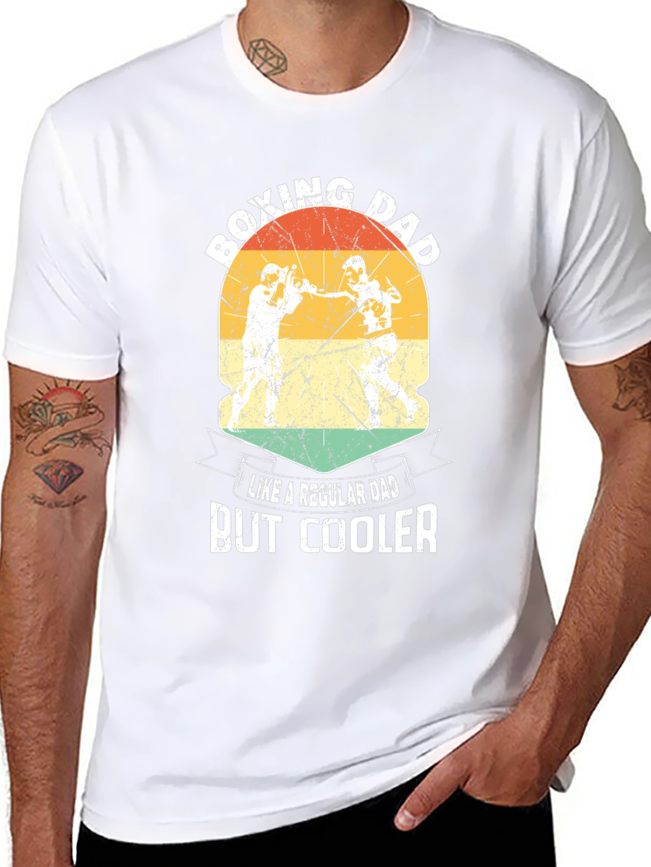 Boxing Dad T-Shirt - Cooler Than Regular Dads!
