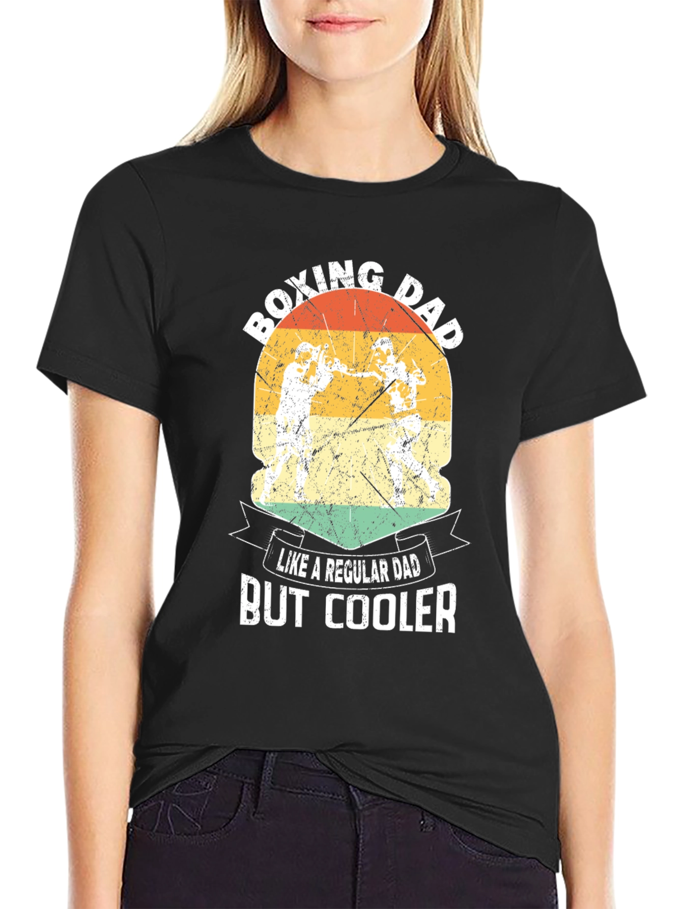 Boxing Dad T-Shirt - Cooler Than Regular Dads!