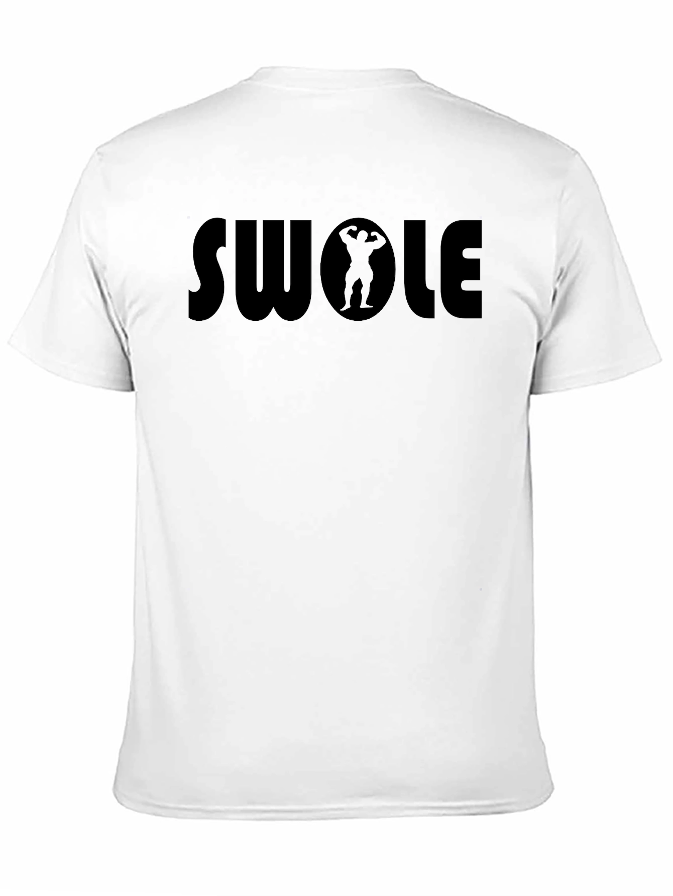 Swole Black T-Shirt for Fitness Enthusiasts