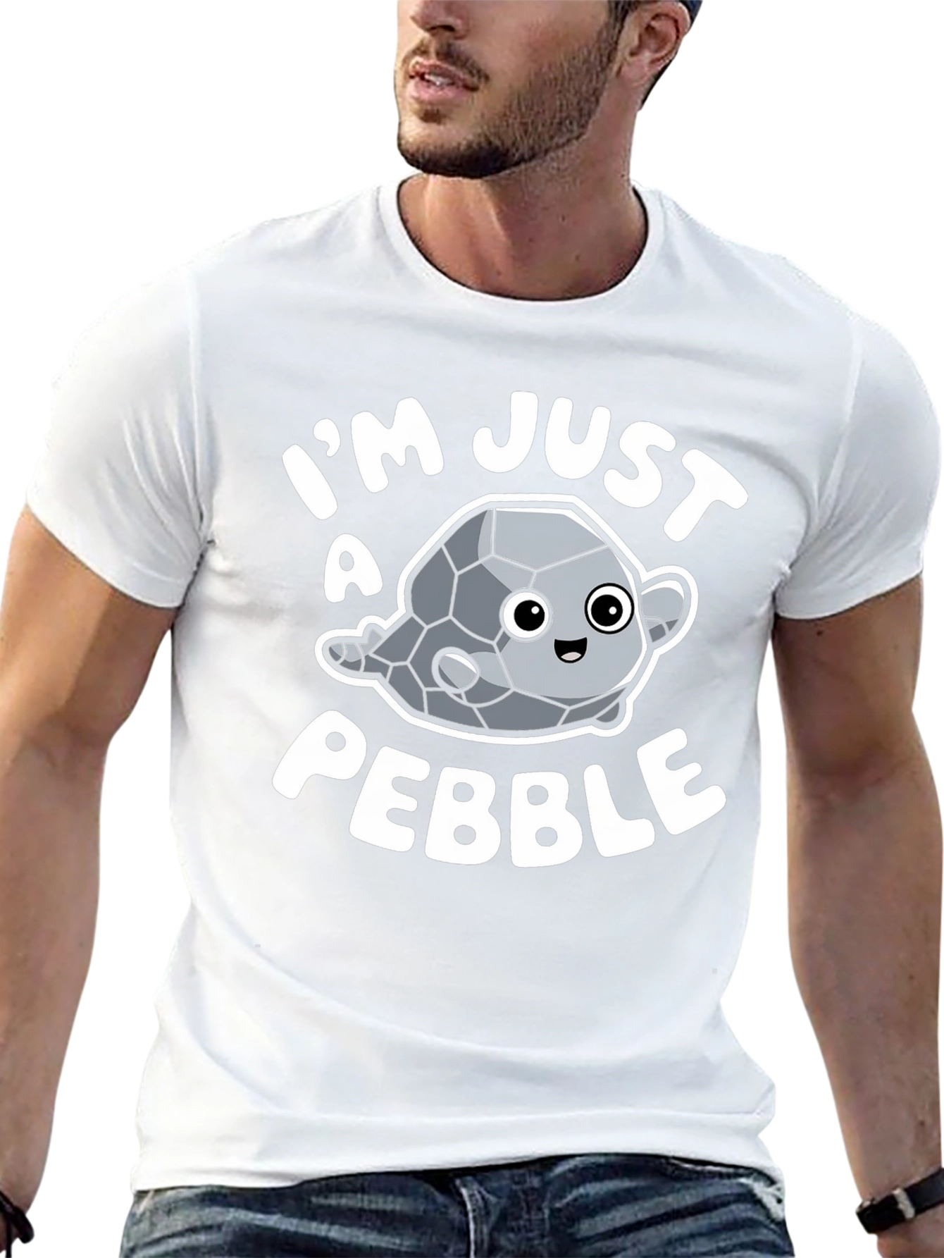 Im Just A Pebble Graphic T-Shirt