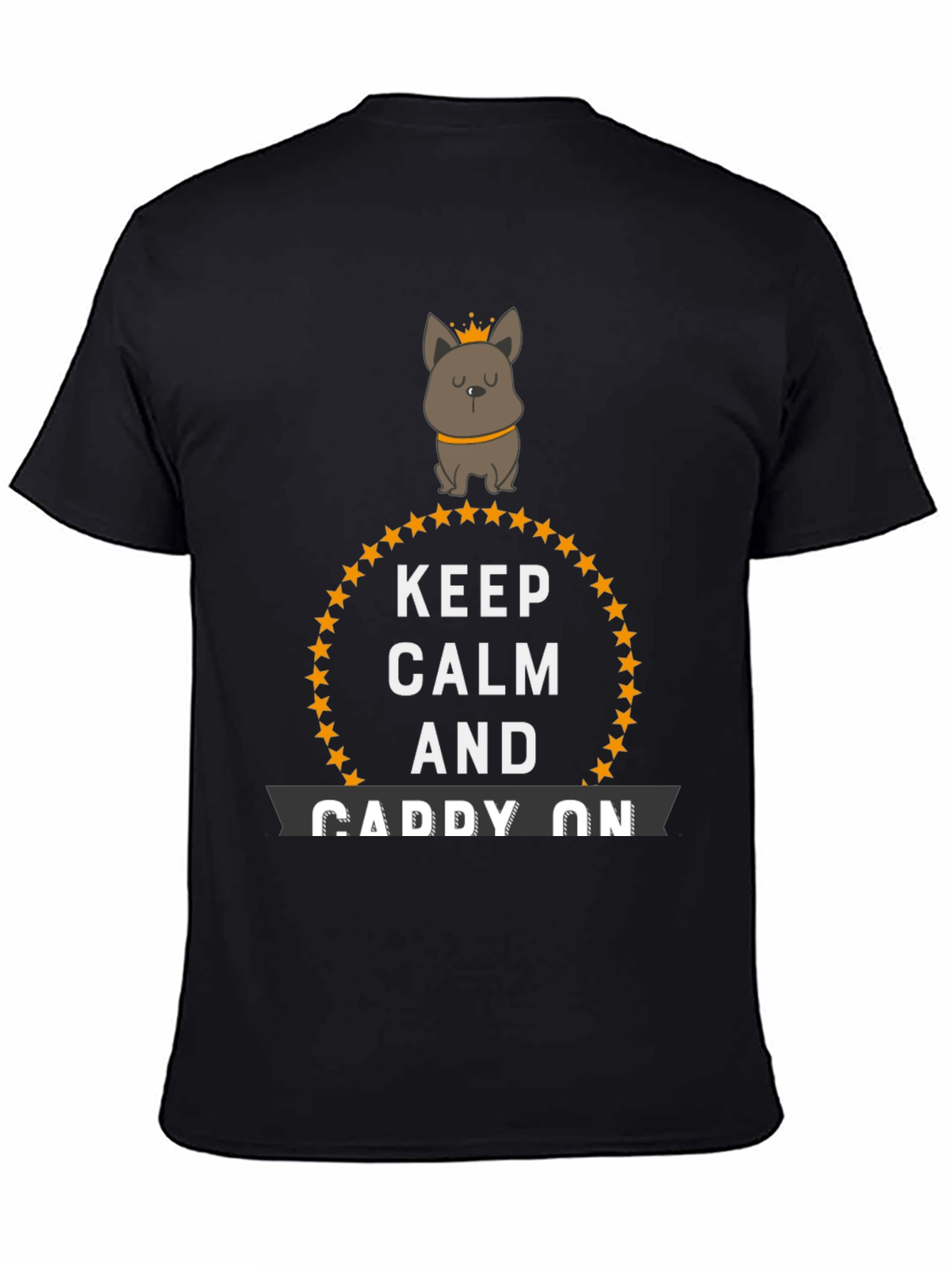 Keep Calm and Caddy On Novelty T-Shirt