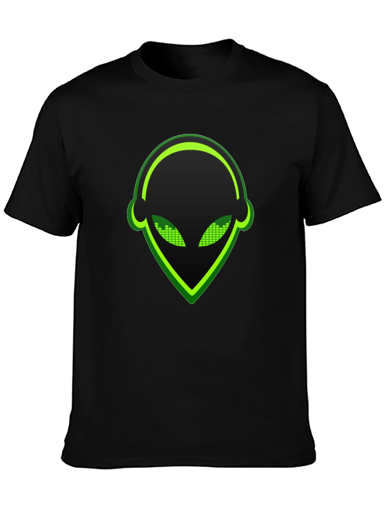 Alien DJ Headphone T-Shirt