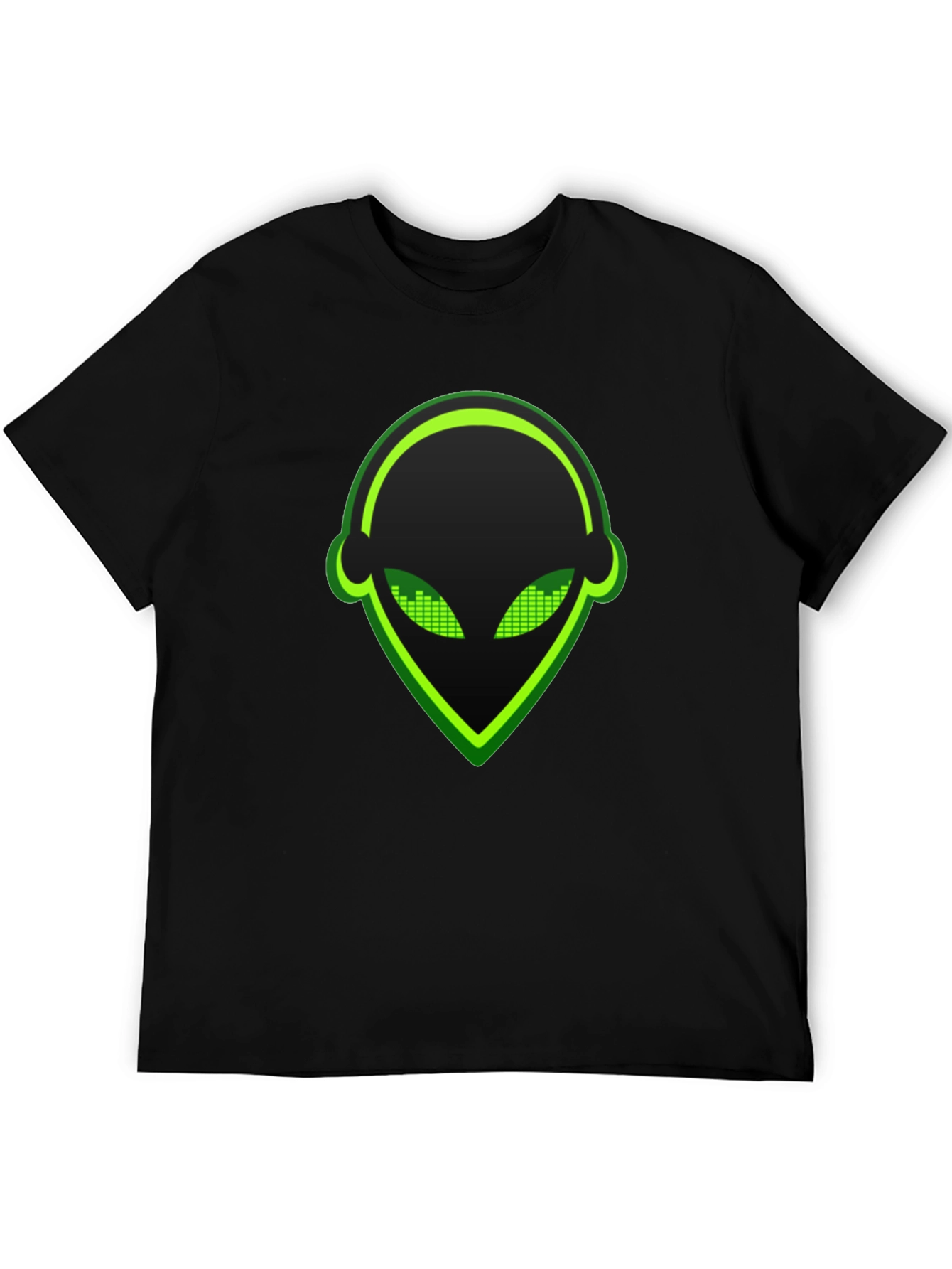 Alien DJ Headphone T-Shirt