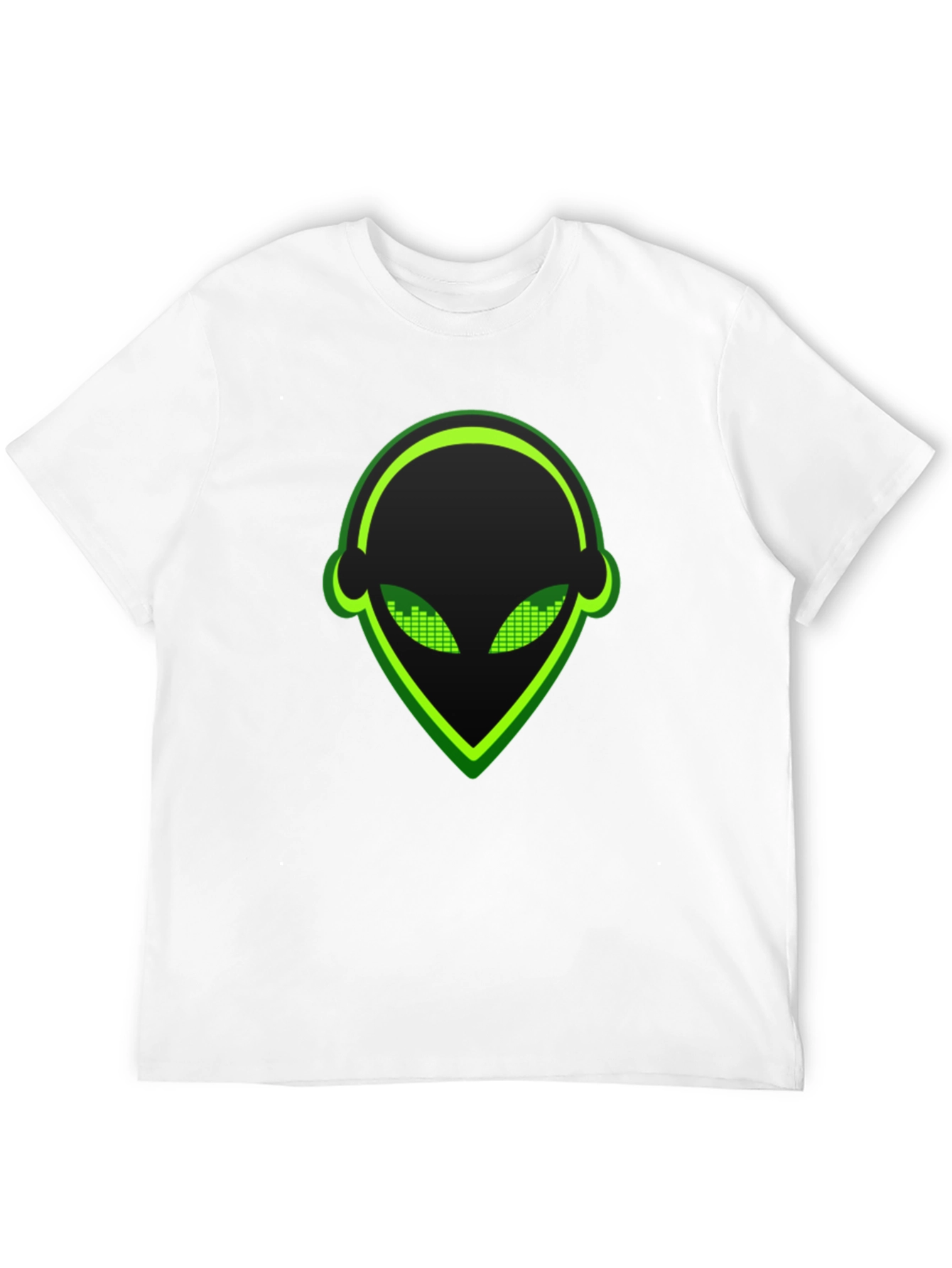 Alien DJ Headphone T-Shirt