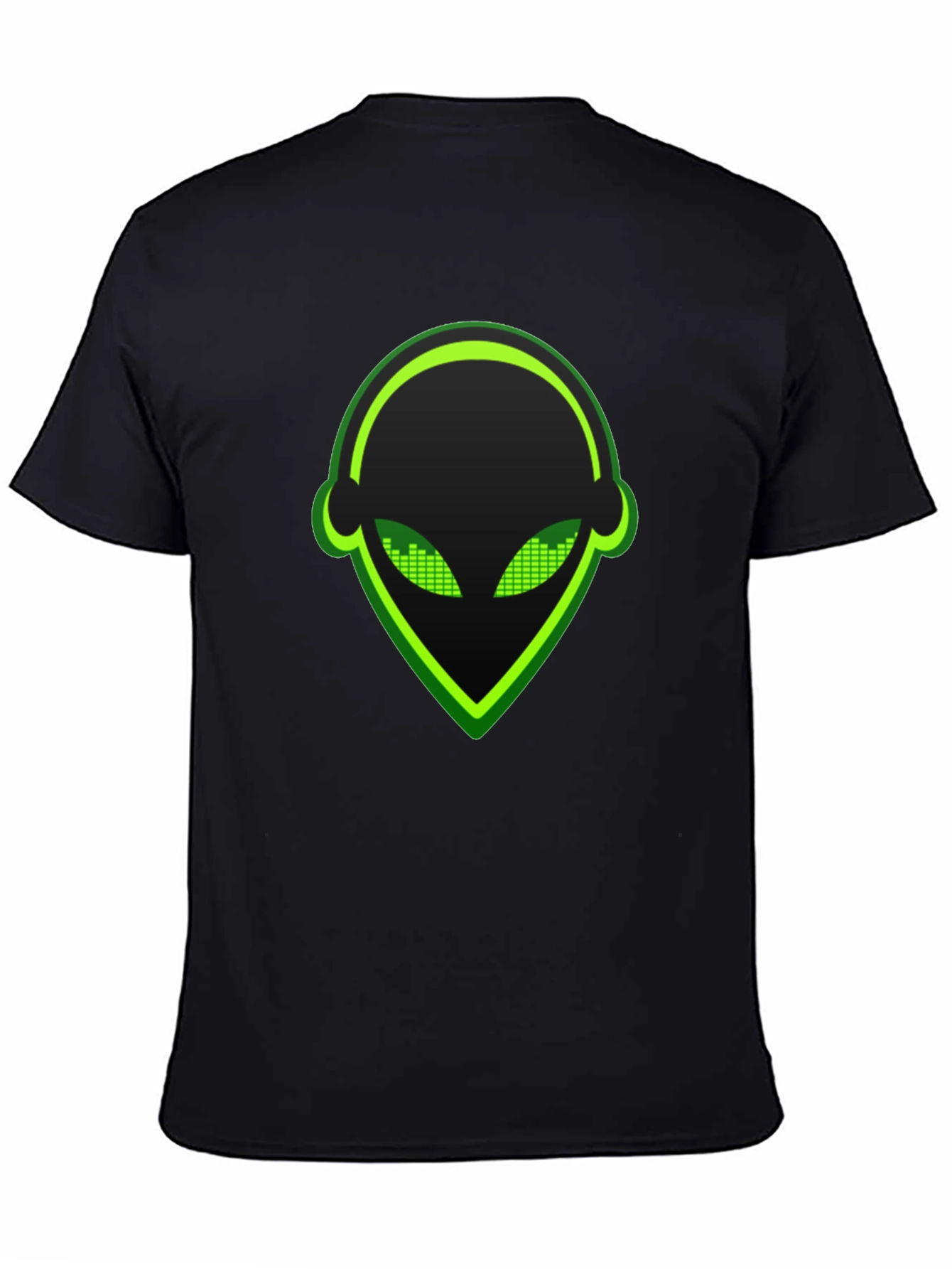 Alien DJ Headphone T-Shirt