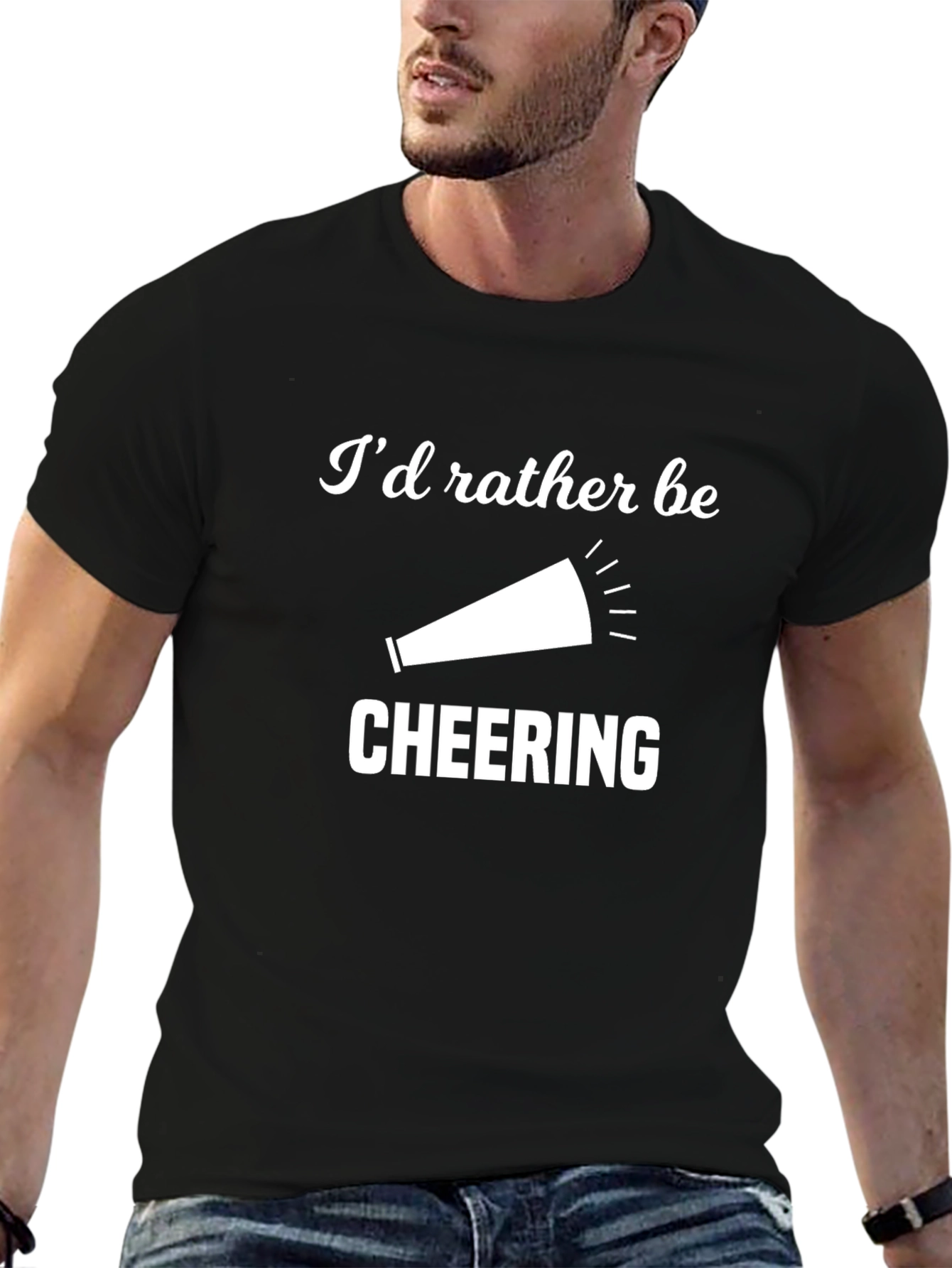 Cheering Fan Graphic T-Shirt