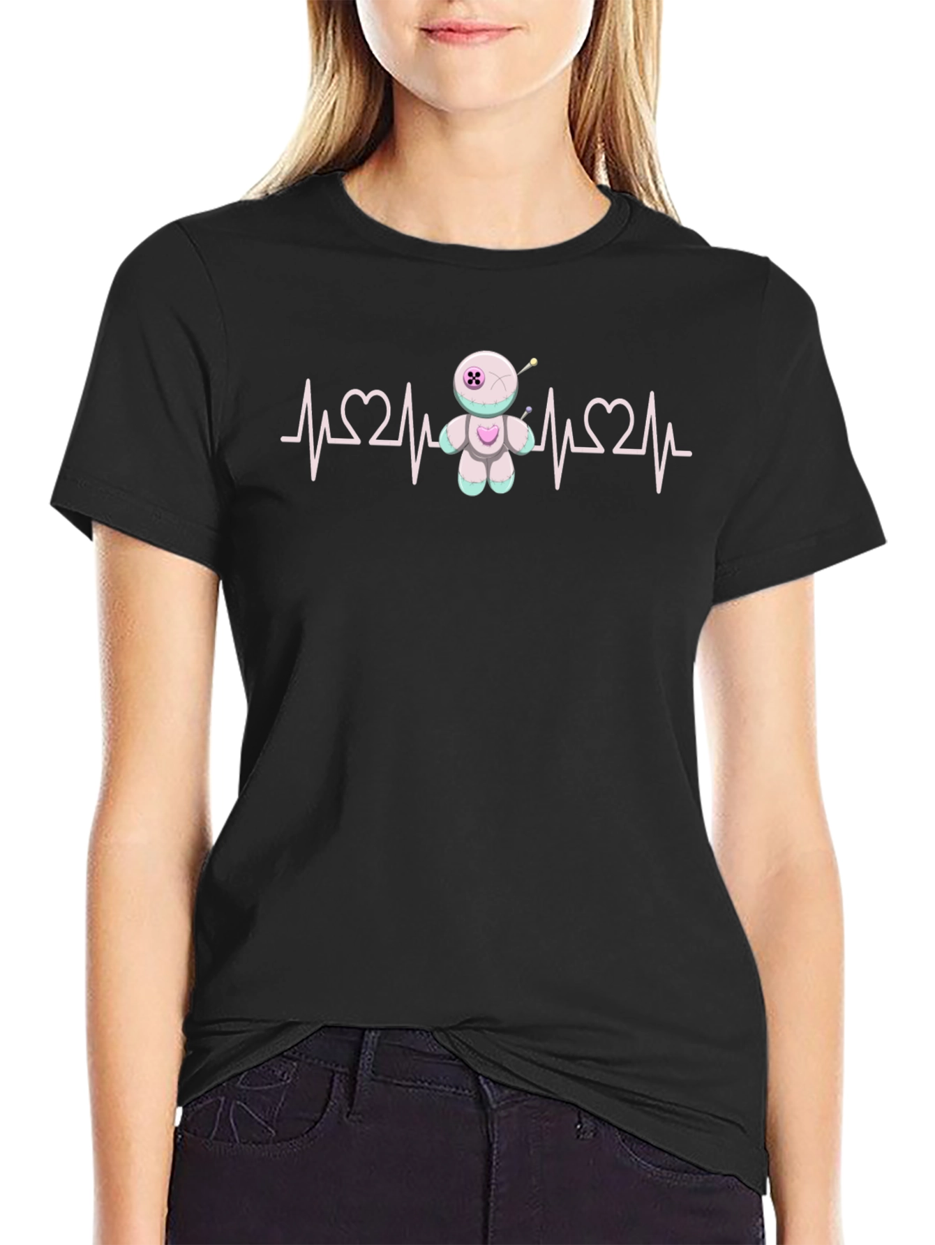 Voodoo Doll Heartbeat T-Shirt