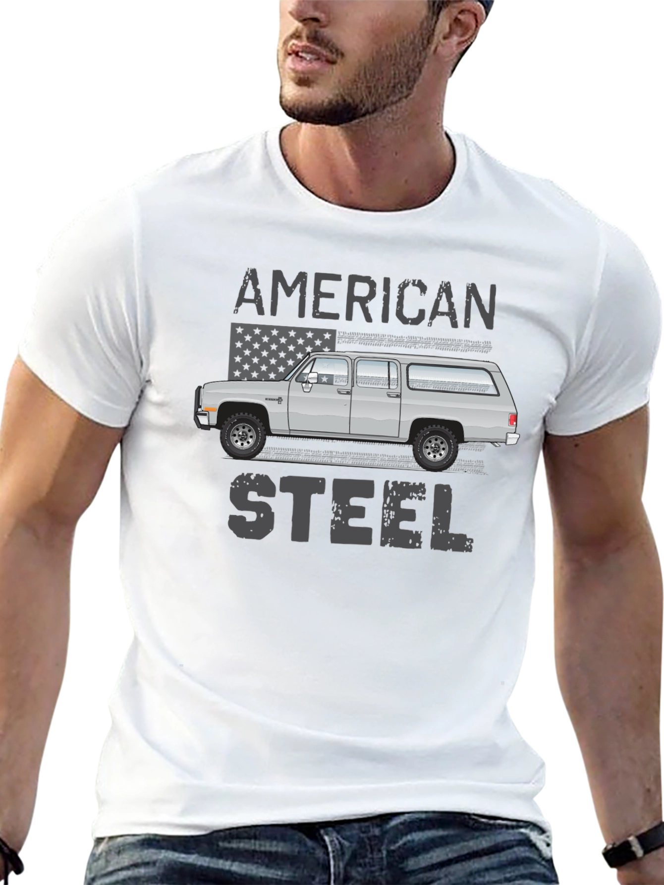 American Steel Truck T-Shirt