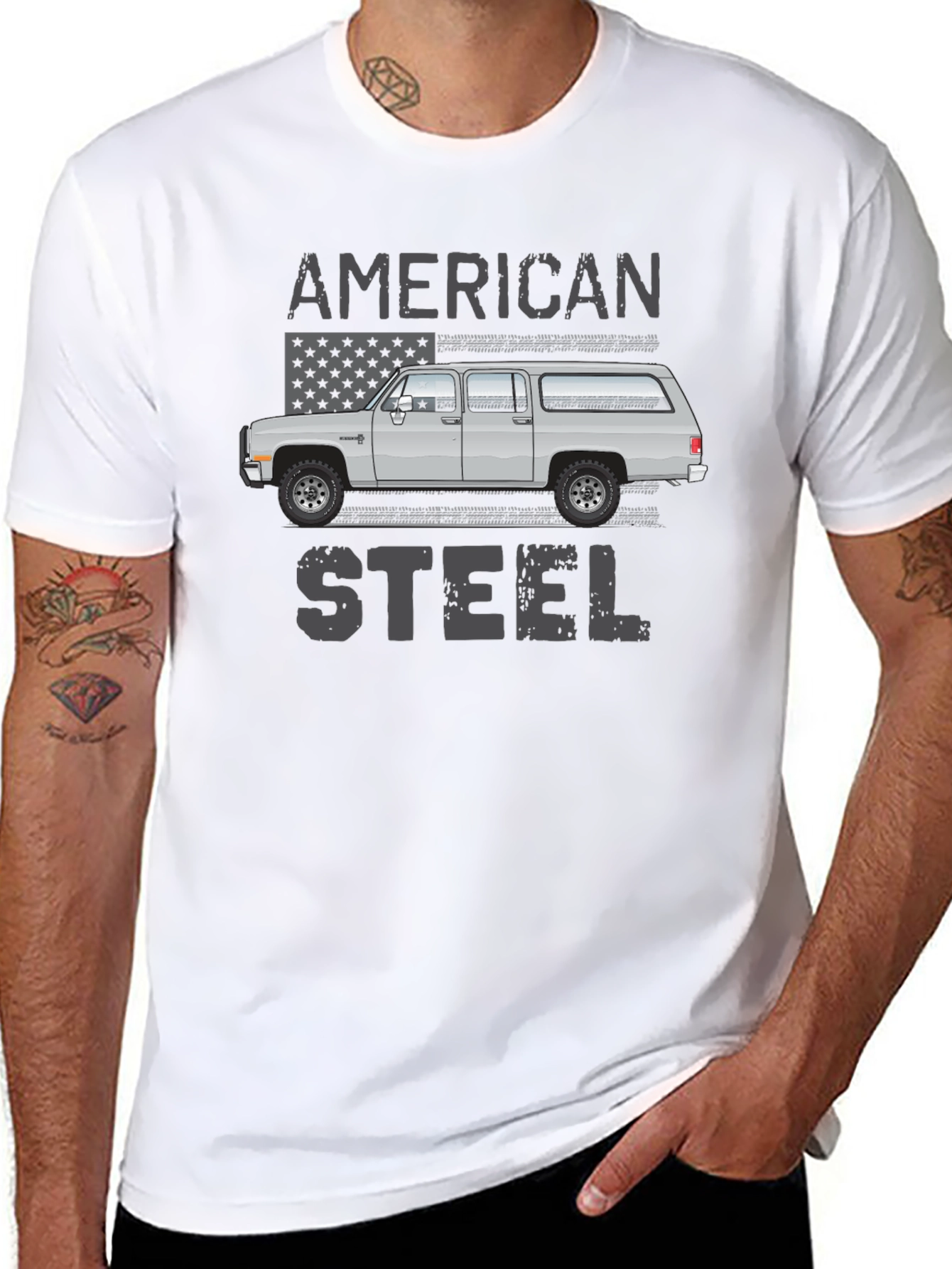 American Steel Truck T-Shirt