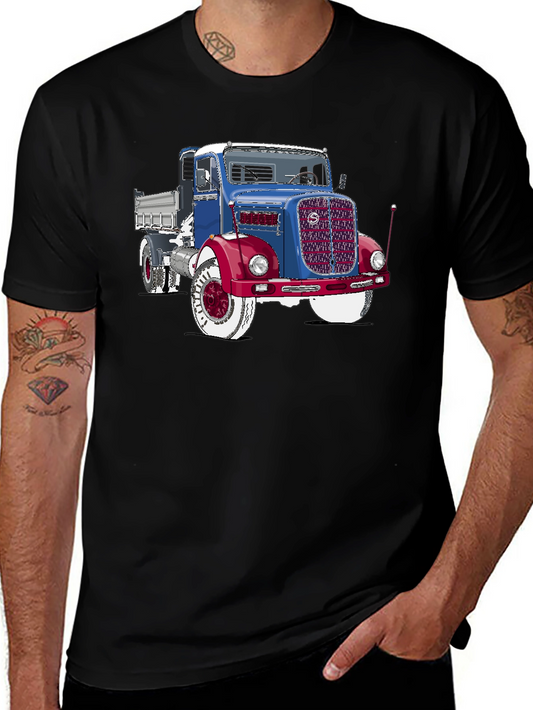 Vintage Truck Graphic Tee - Classic Style