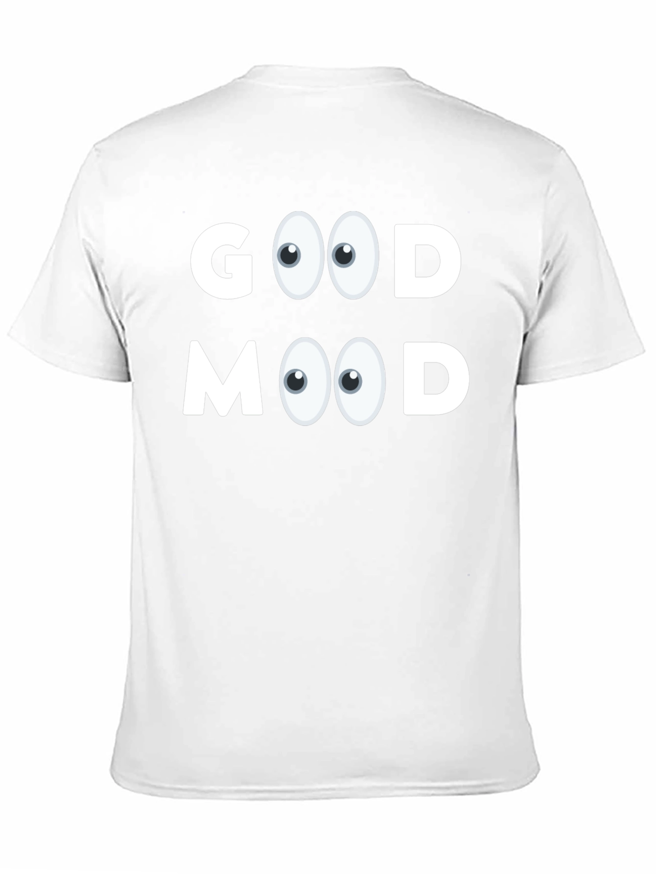 Good Mood Graphic Tee - Black Cotton Blend