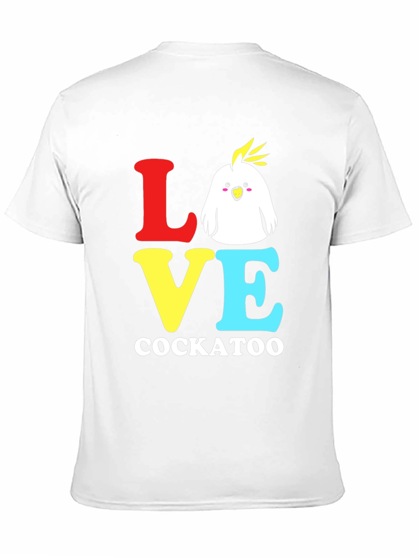 Love Cockatoo Graphic Tee - Black T-Shirt