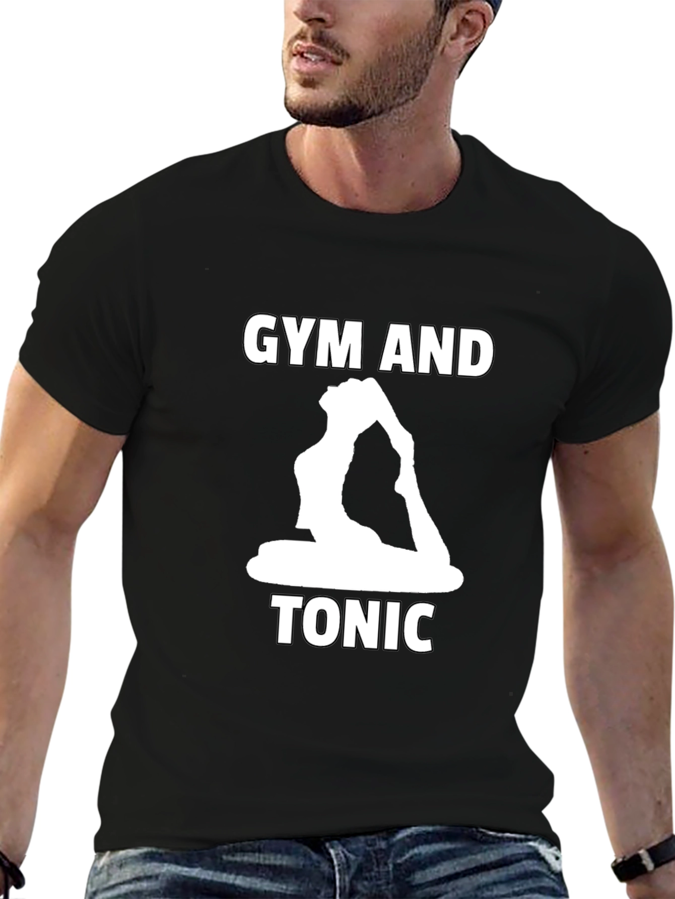 Gym and Tonic Graphic T-Shirt - Yoga Lover
