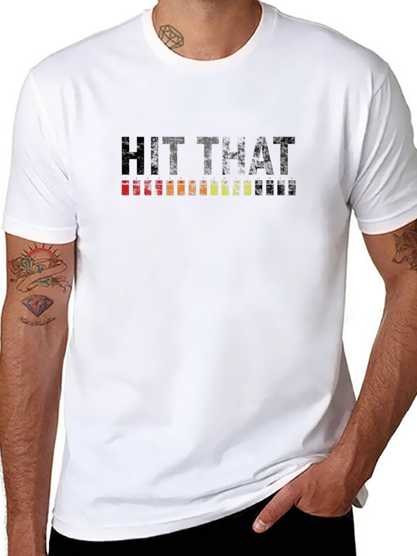 Hit That Graphic Tee - Retro Vibe Black T-Shirt