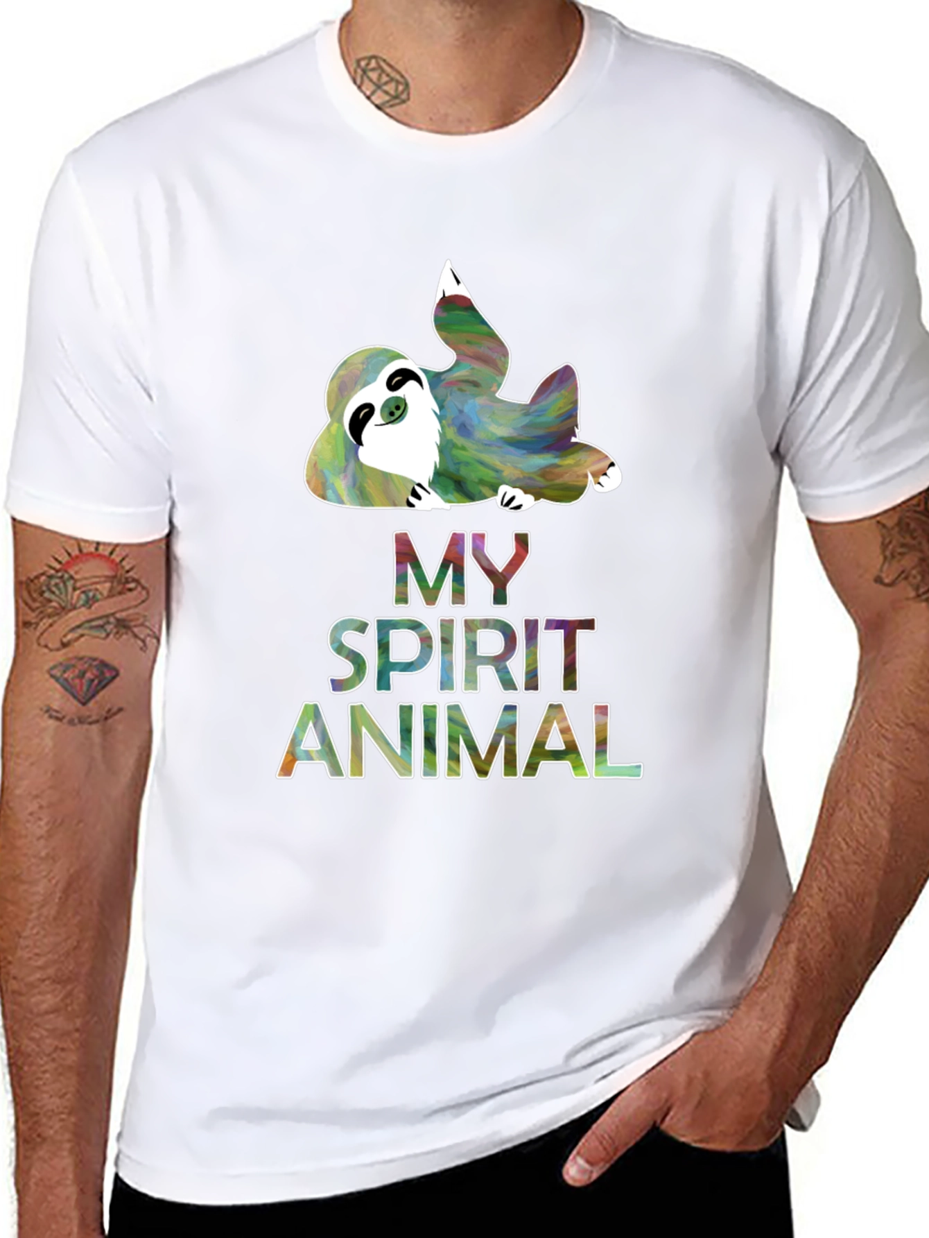 My Spirit Animal Sloth Tee