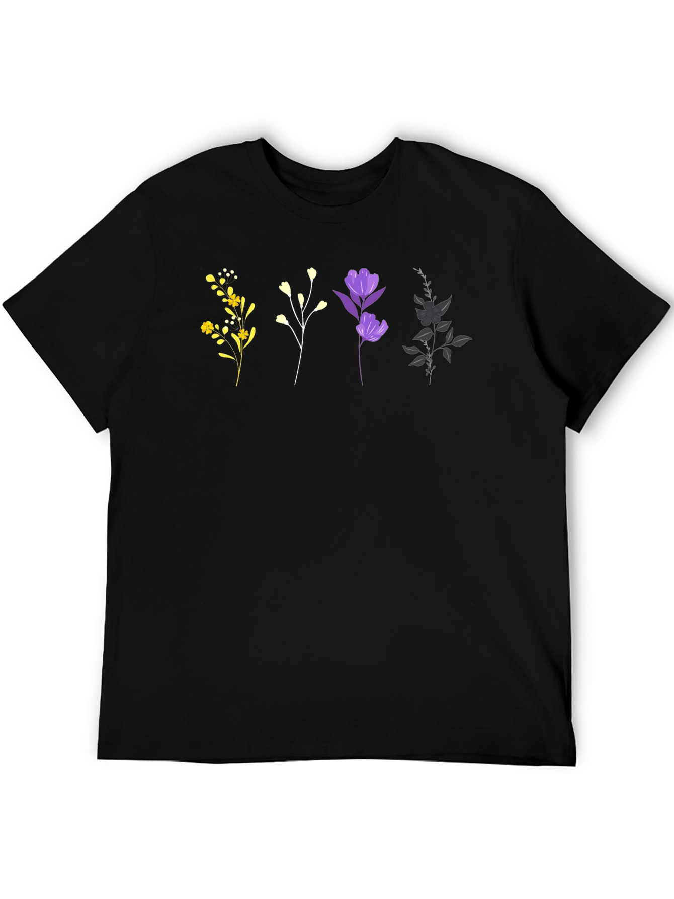 Floral Print T-Shirt - Stylish Everyday Wear