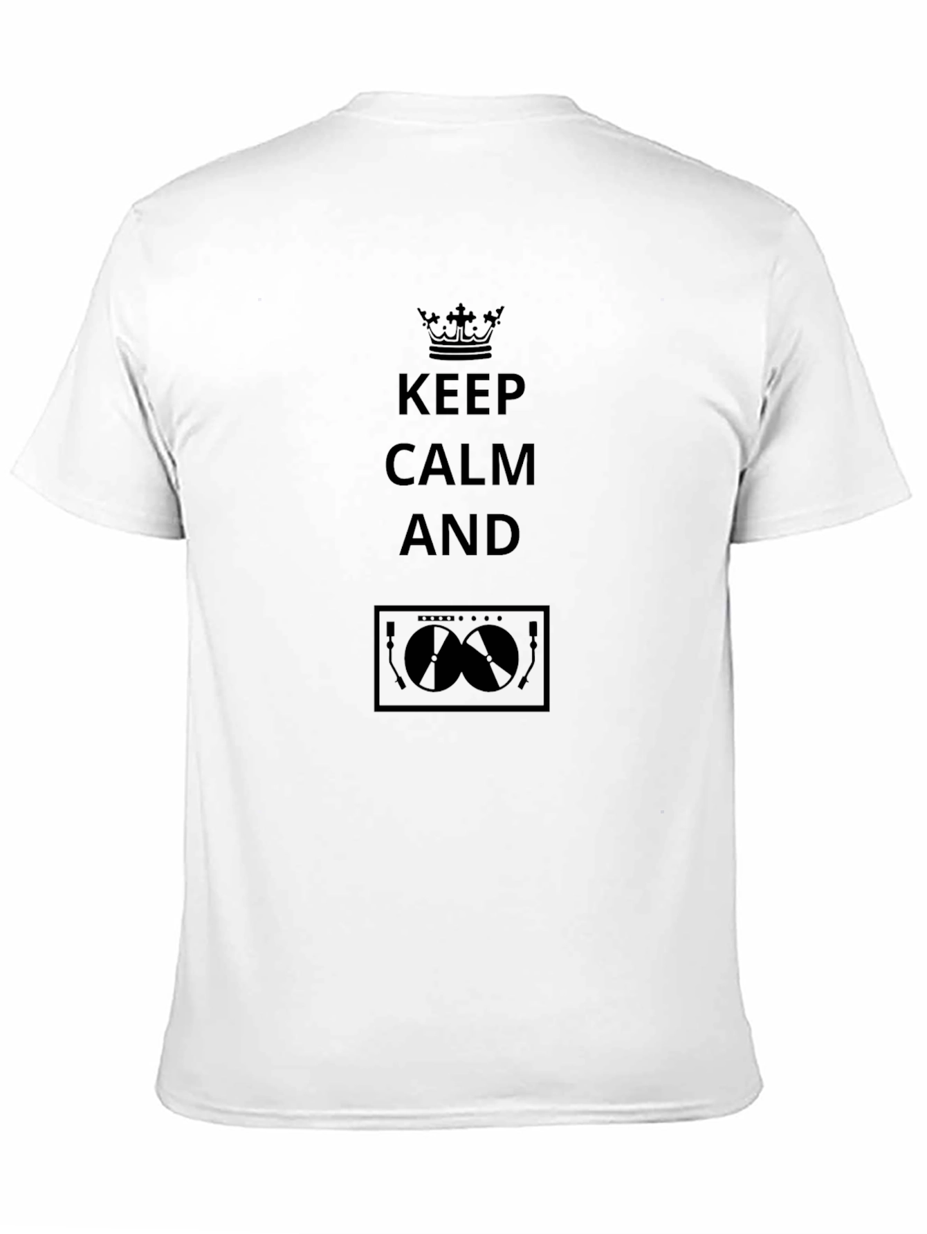 Keep Calm Drummer T-Shirt - Cool Musician Tee