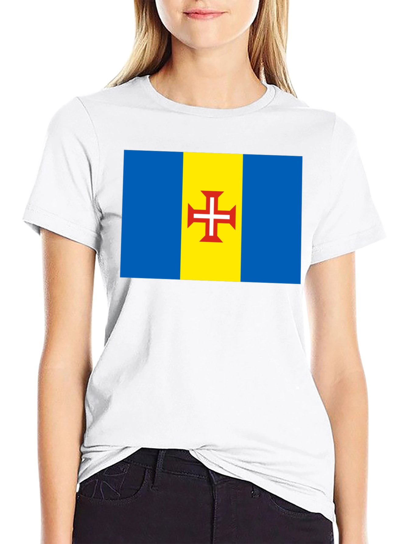 Madeira Flag Graphic T-Shirt - Stylish Island Pride