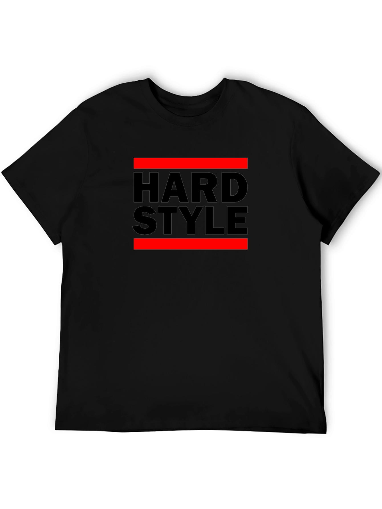 Hardstyle Graphic Tee - Black Casual Shirt