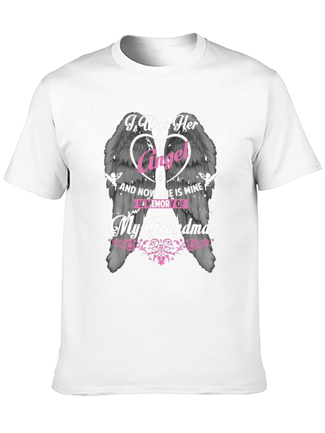 In Memory of My Grandma Angel Wings T-Shirt