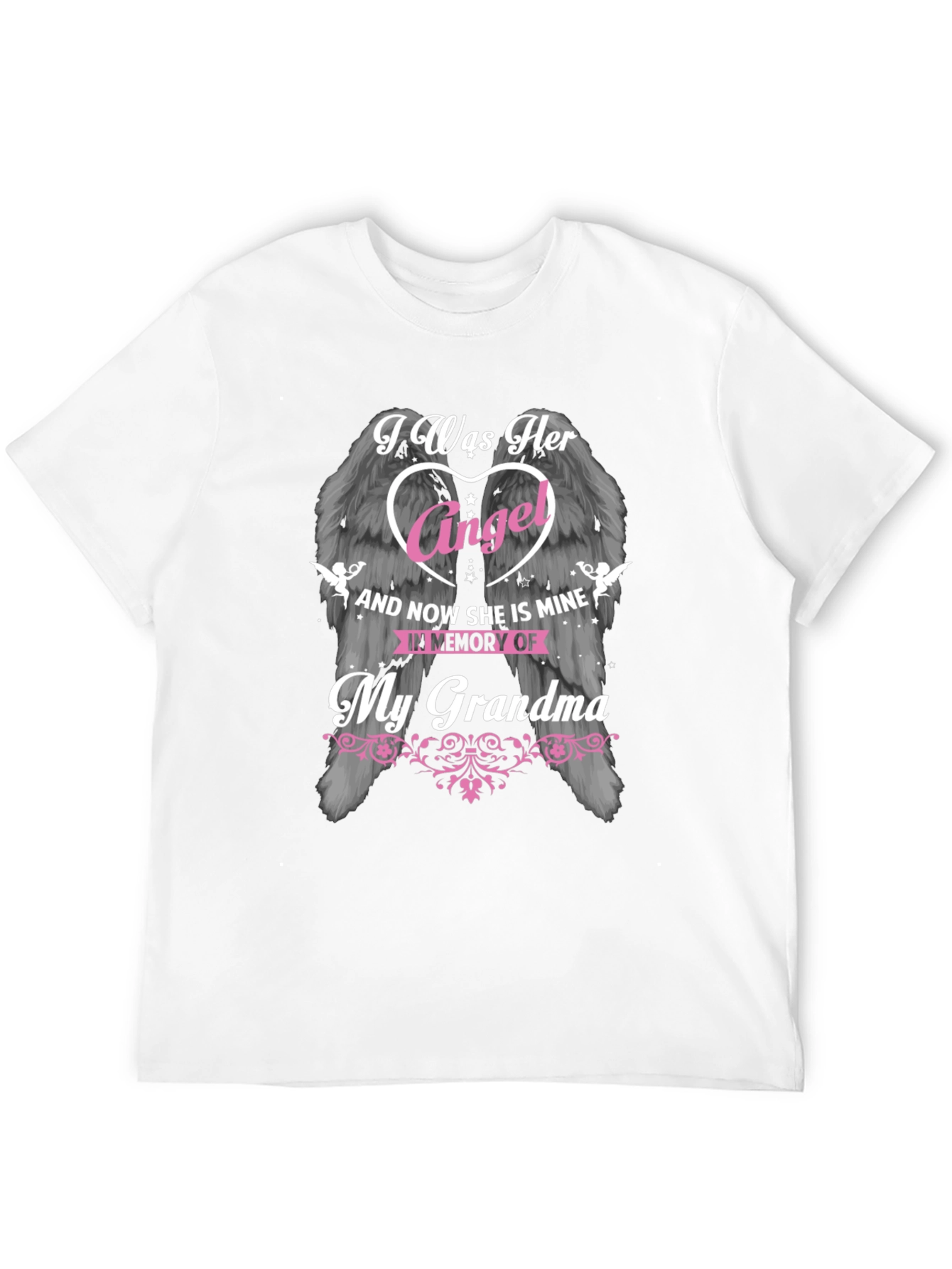 In Memory of My Grandma Angel Wings T-Shirt