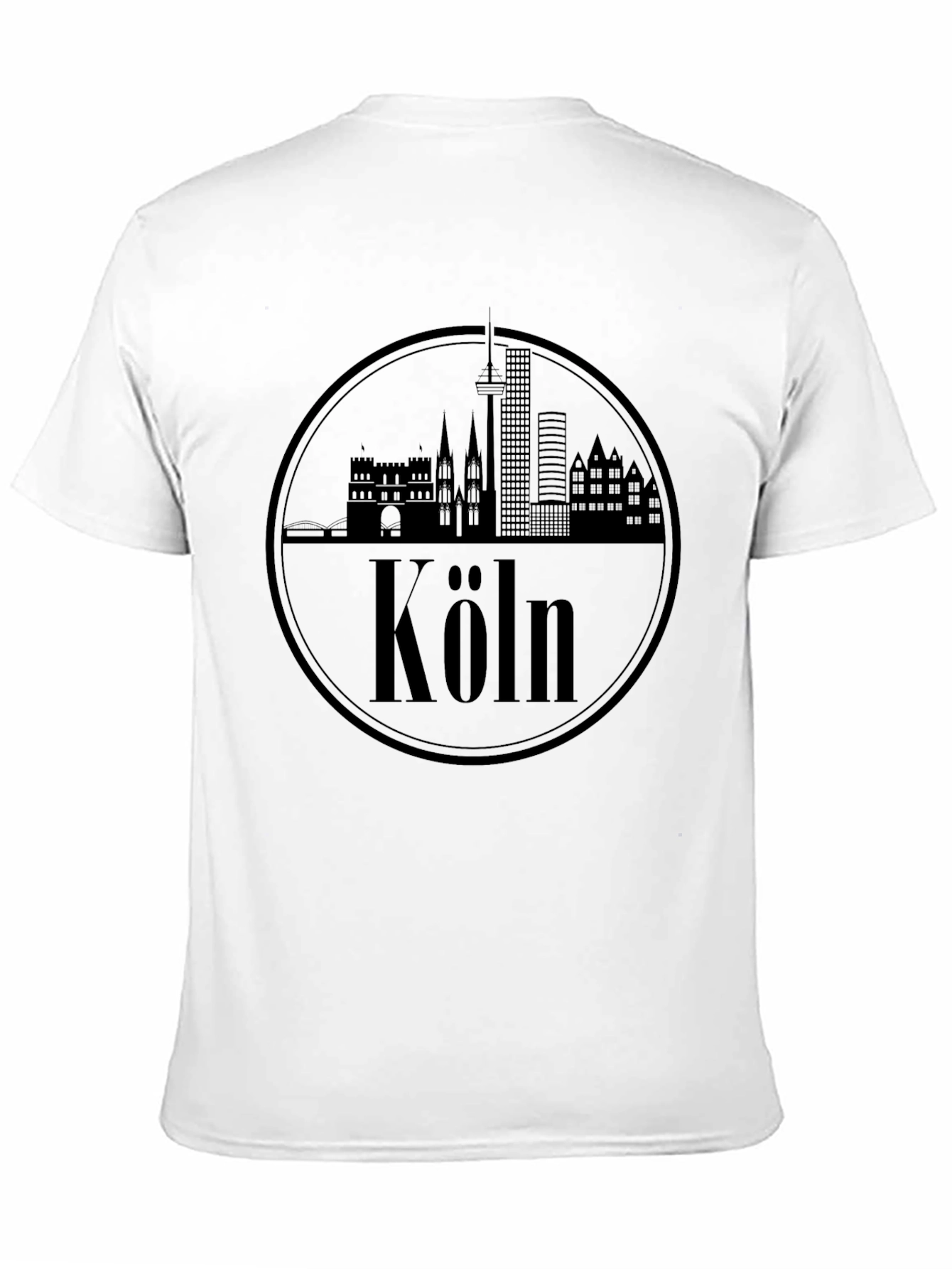 Köln Skyline Black T-Shirt